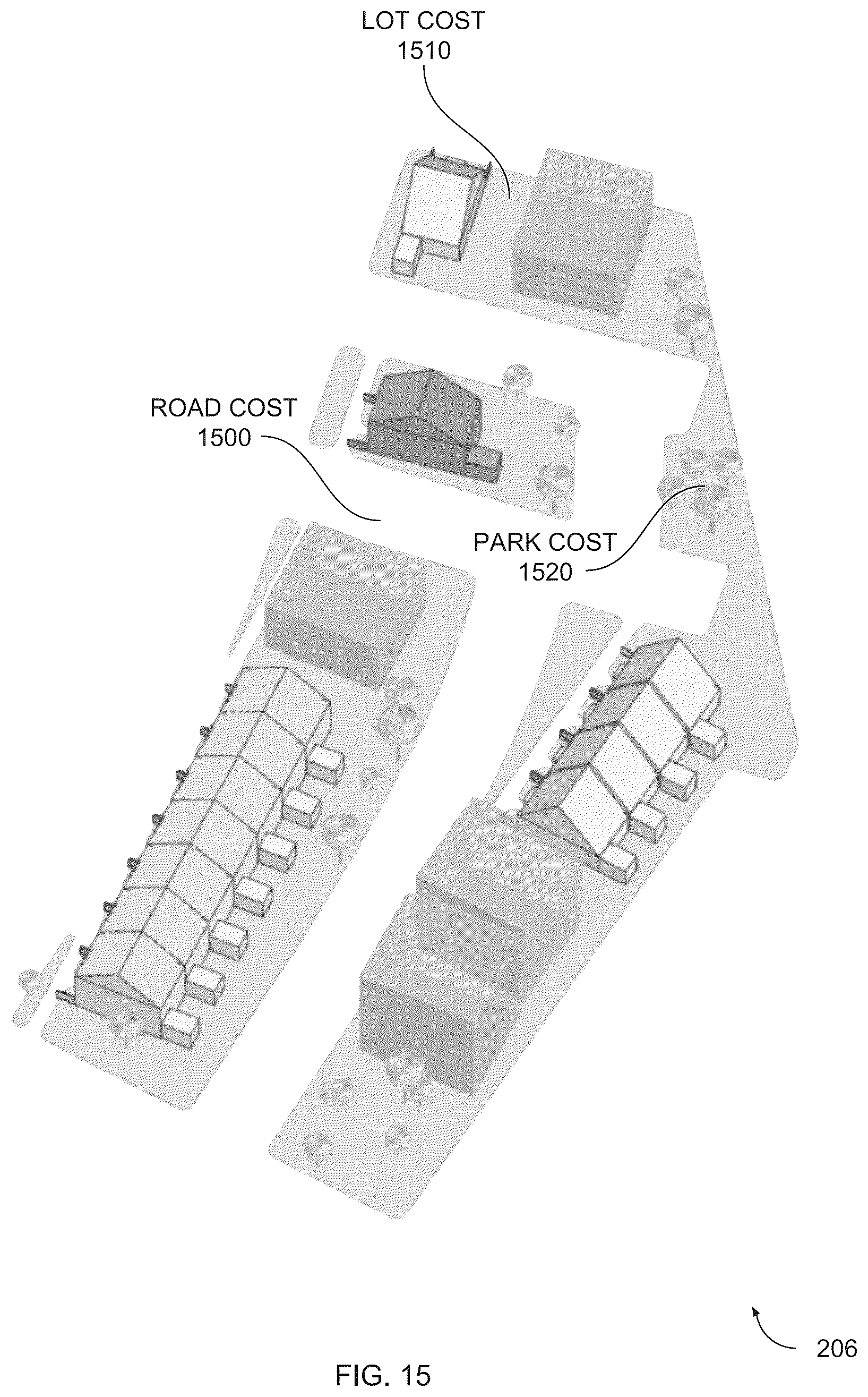 Patent US12147737 Figure 15 – Generative design pipeline for urban and neighborhood planning