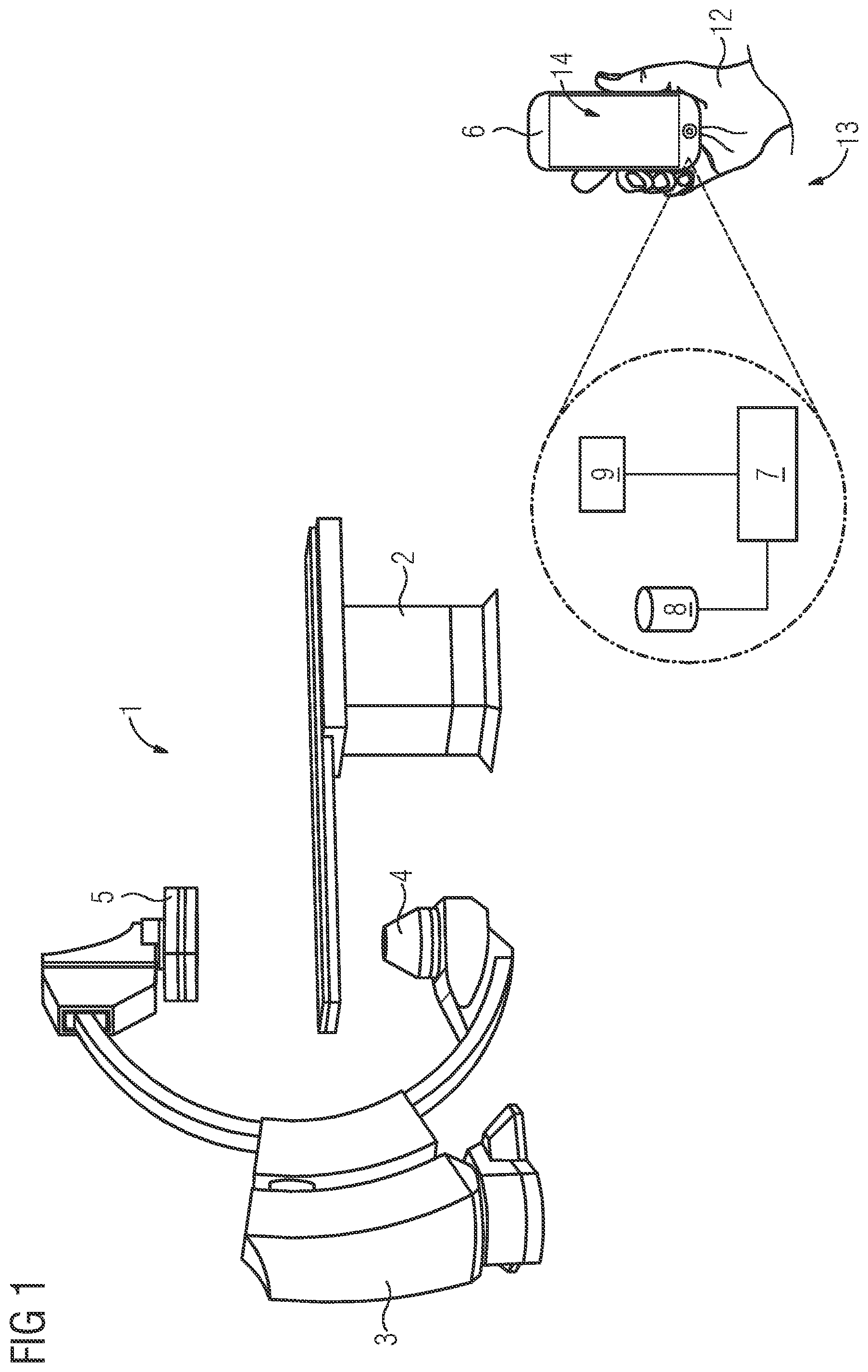 Patent US12147743 Figure 1 – Estimation of scattered radiation dose