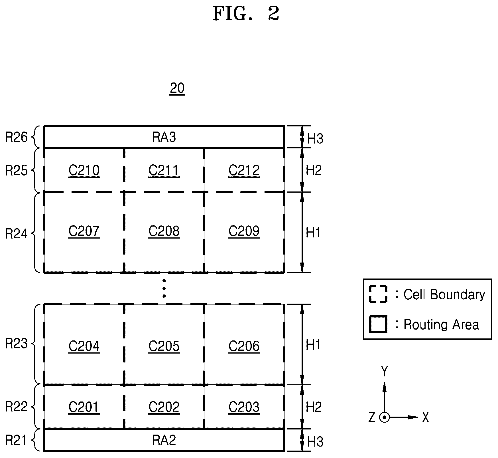 Patent US12147751 Figure 2 – Integrated circuit and method of designing the same