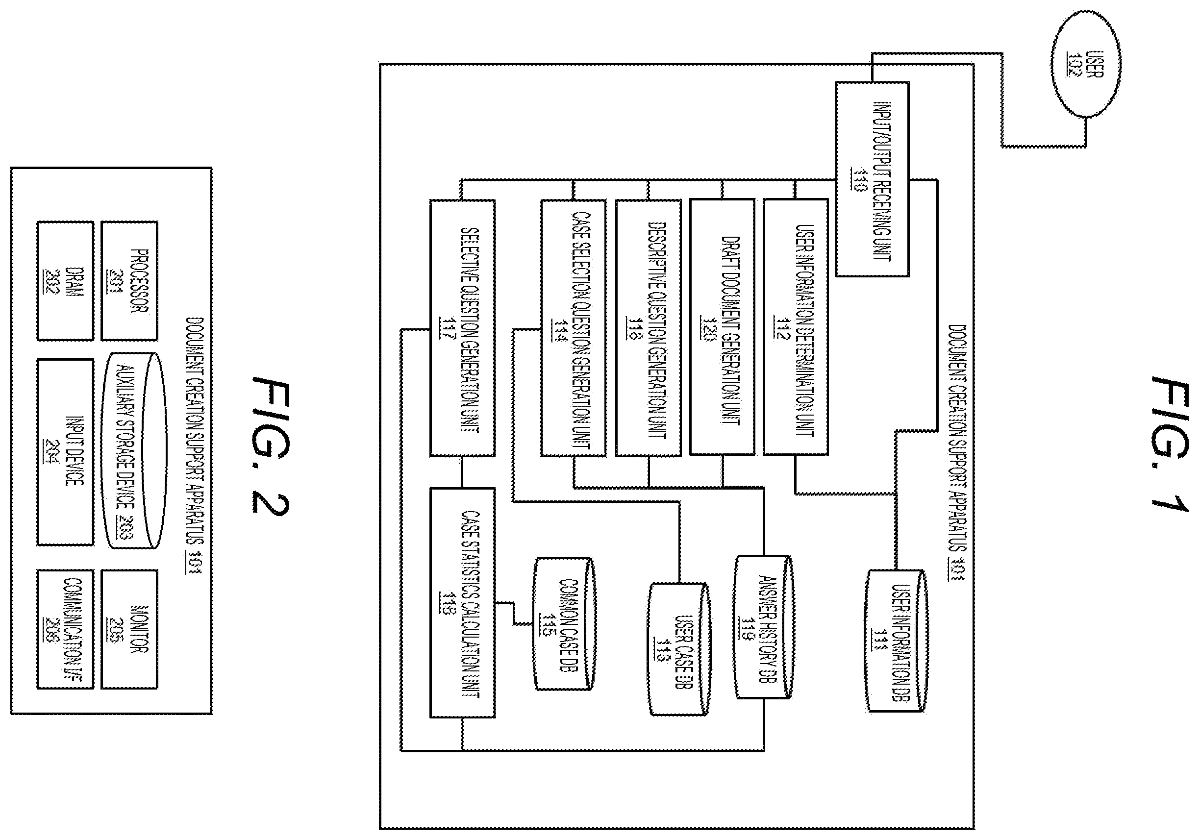 Patent US12147756 — Apparatus for generating draft document and method therefor — Figure 1