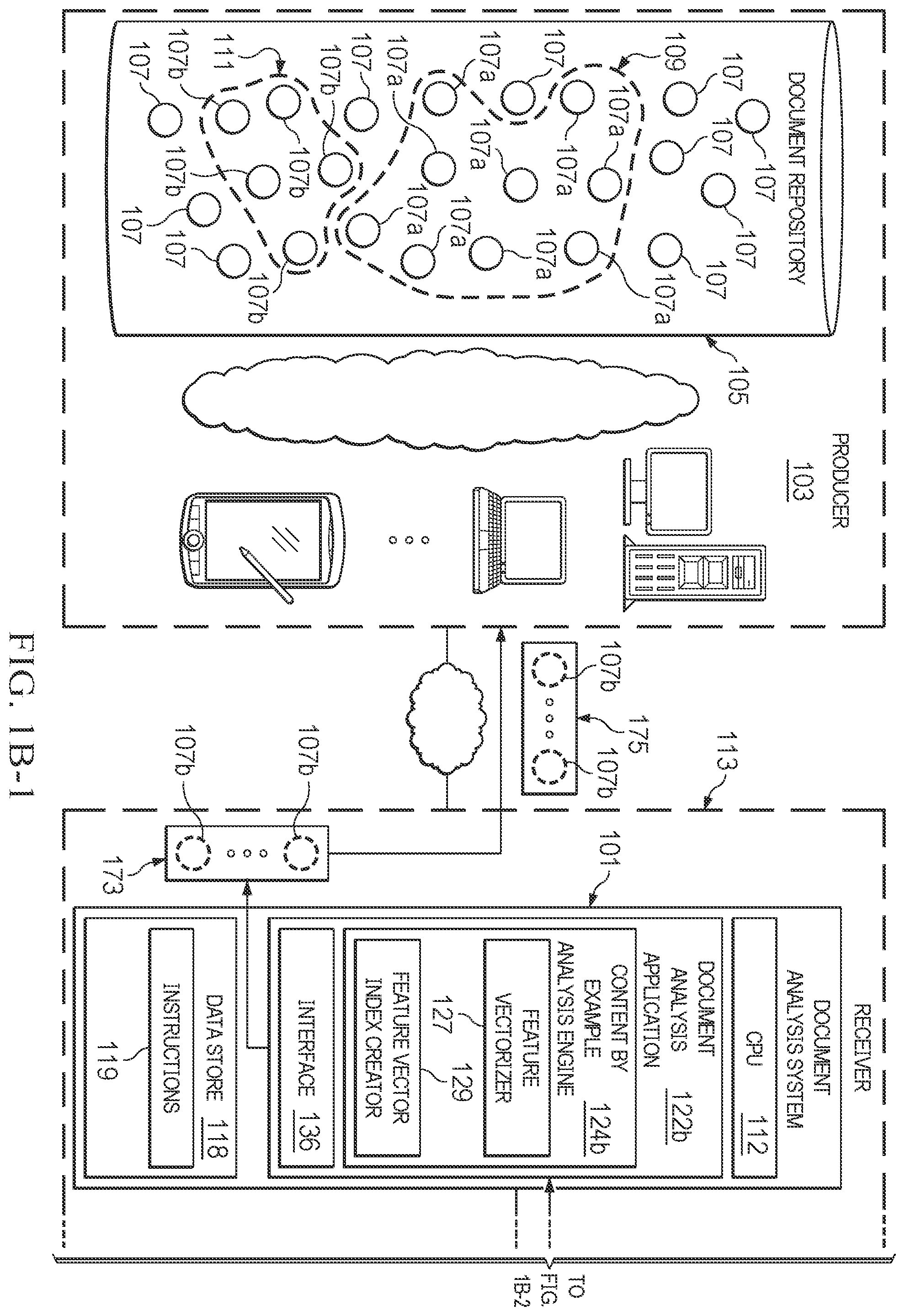 Patent US12147759 Figure 3 – Systems and methods for document analysis to produce, consume and analyze content-by-example logs for documents