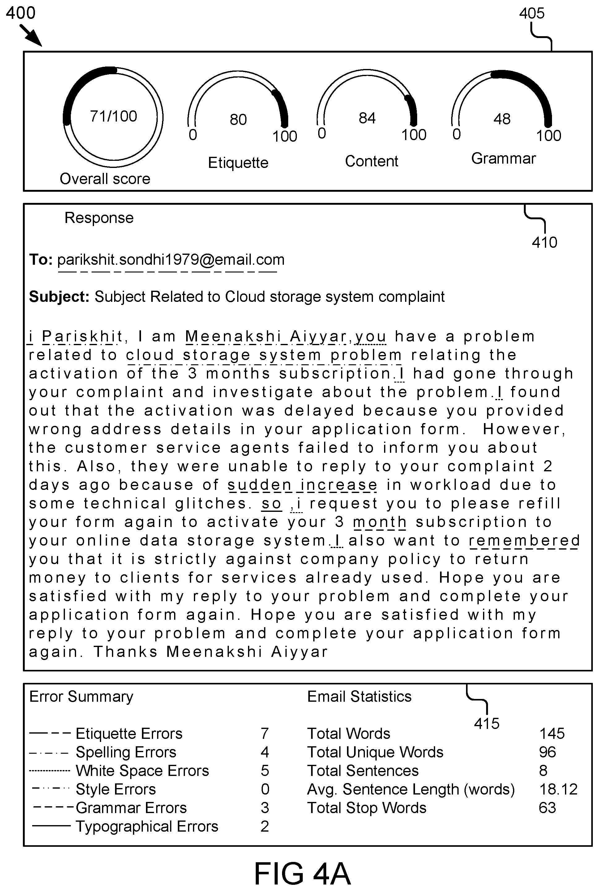 Patent US12147760 Figure 4 – Machine learning models for electronic messages analysis