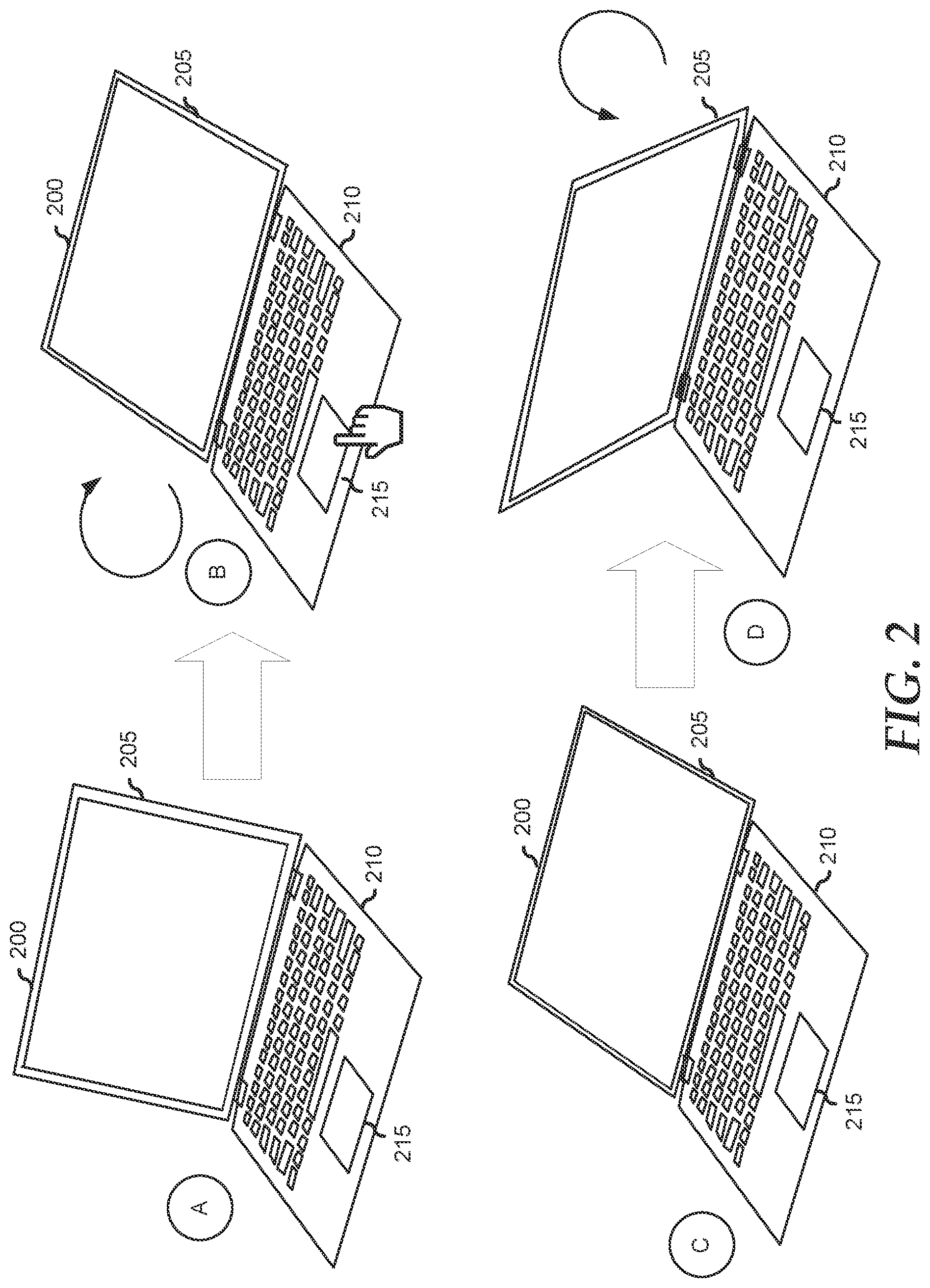 Patent US12147854 Figure 2 – Enabling cleaning mode for information handling systems