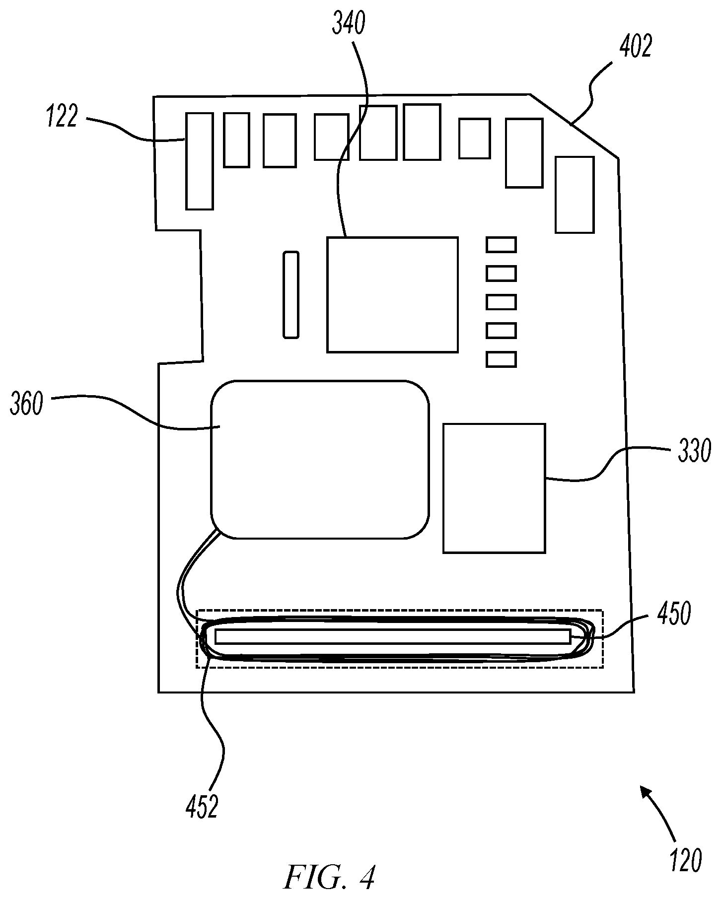 Patent US12147863 Figure 4 – Method and apparatus for transmitting data via NFC for mobile applications including mobile payments and ticketing