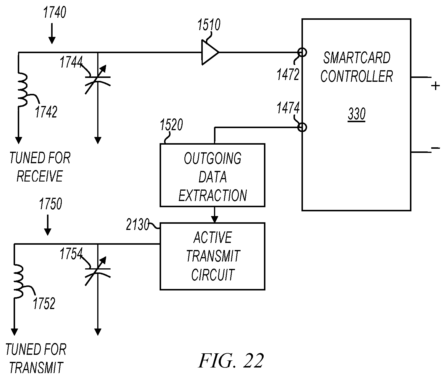 Patent US12147863 Figure 18 – Method and apparatus for transmitting data via NFC for mobile applications including mobile payments and ticketing
