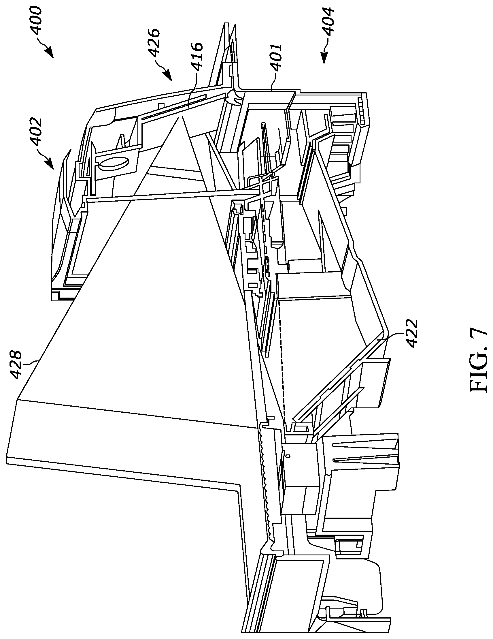 Patent US12147869 Figure 7 – Indicia readers with multiple imaging assemblies and dichroic mirrors