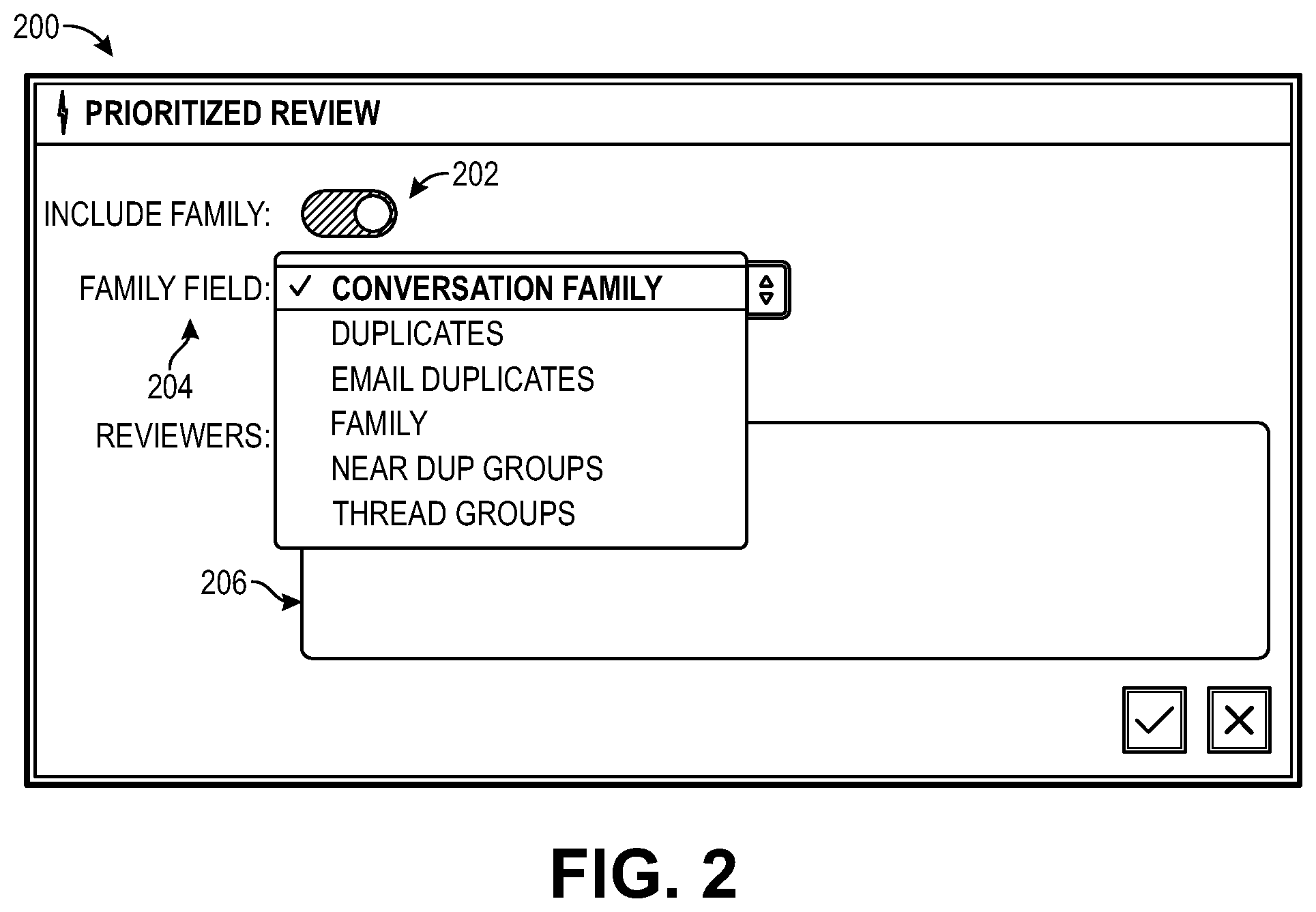 Patent US12147876 Figure 2 – Methods and systems for facilitating stratified elusion and recall