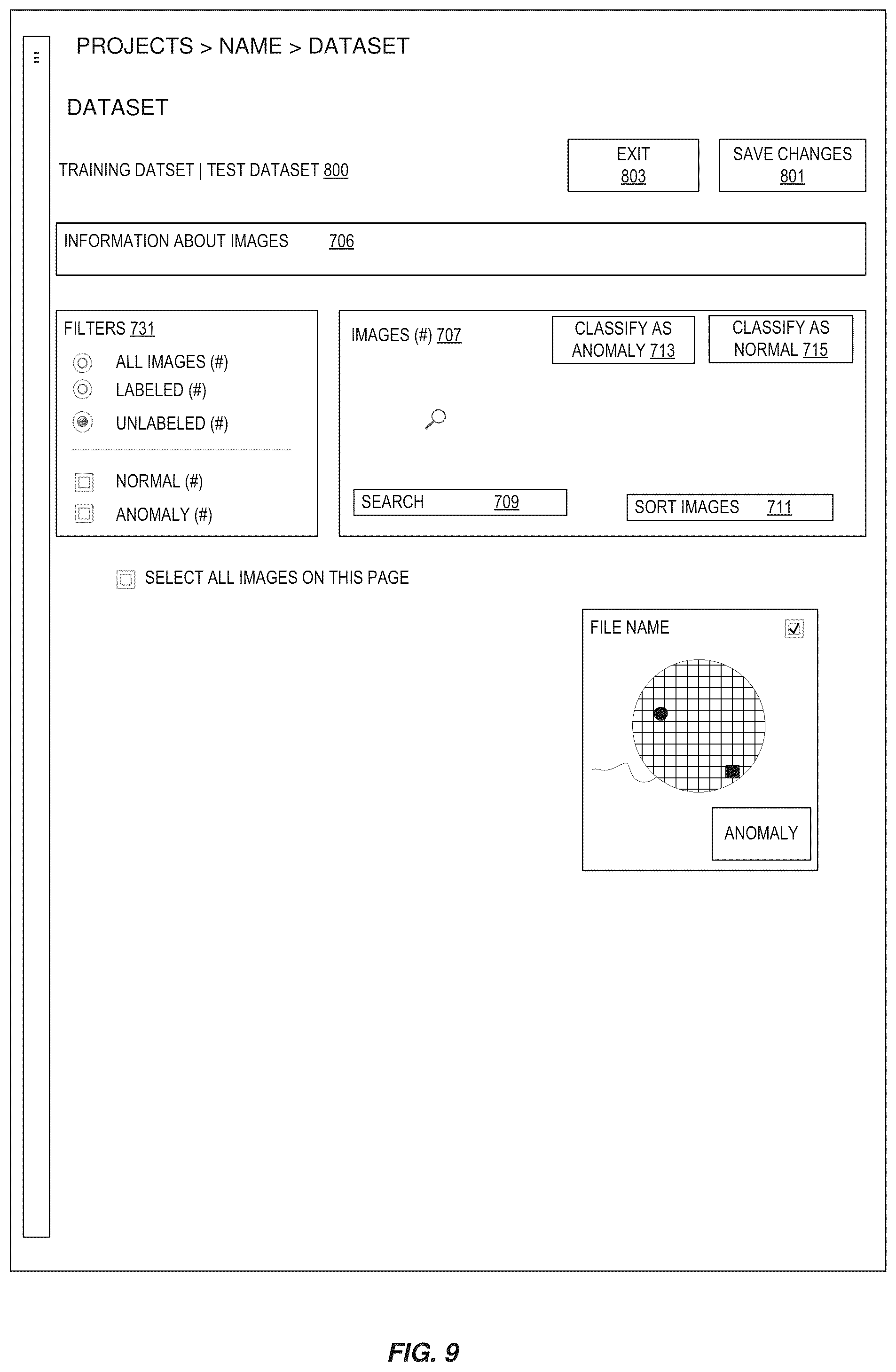 Patent US12147878 Figure 9 – Feedback-based training for anomaly detection