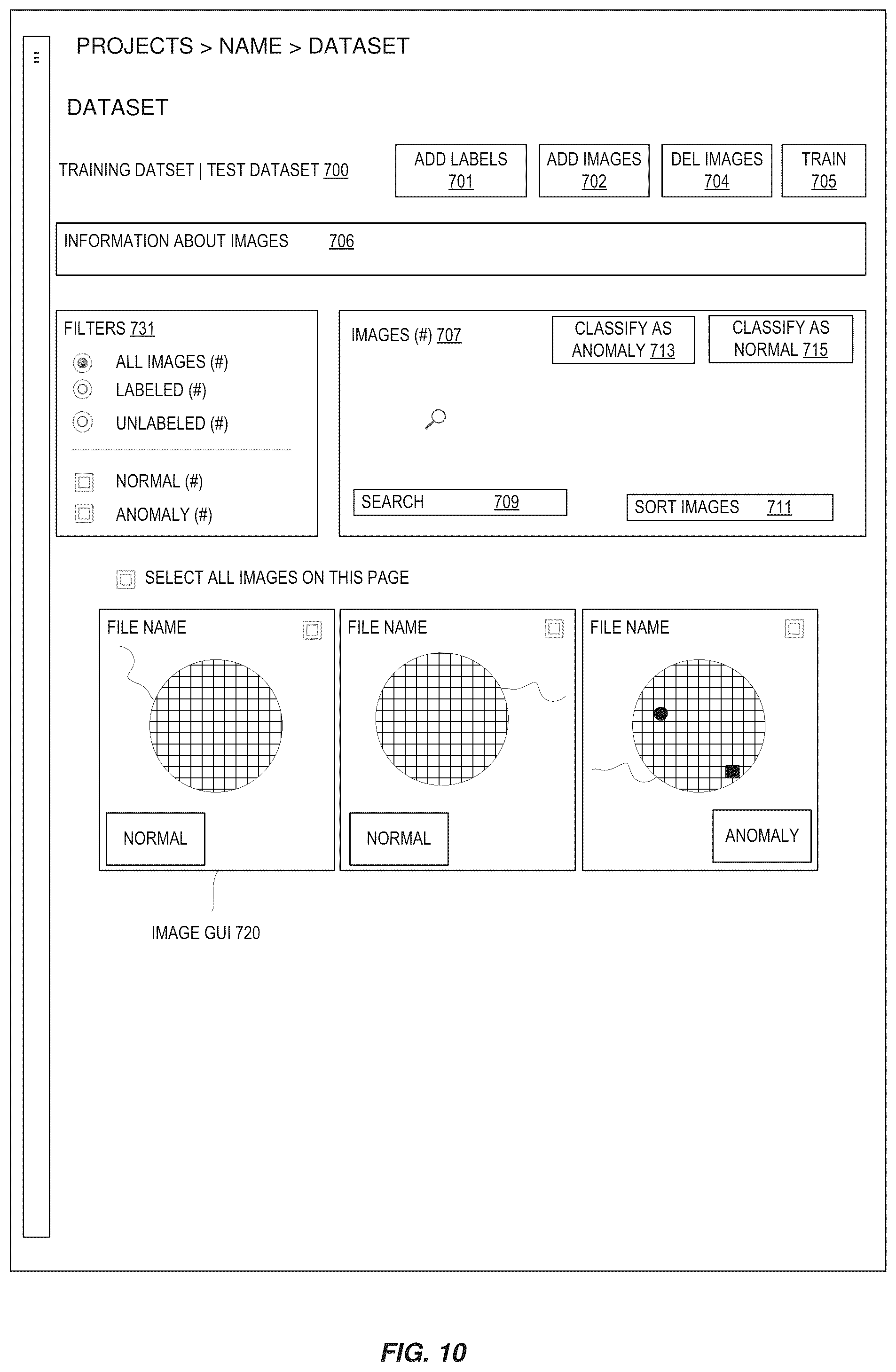 Patent US12147878 Figure 10 – Feedback-based training for anomaly detection