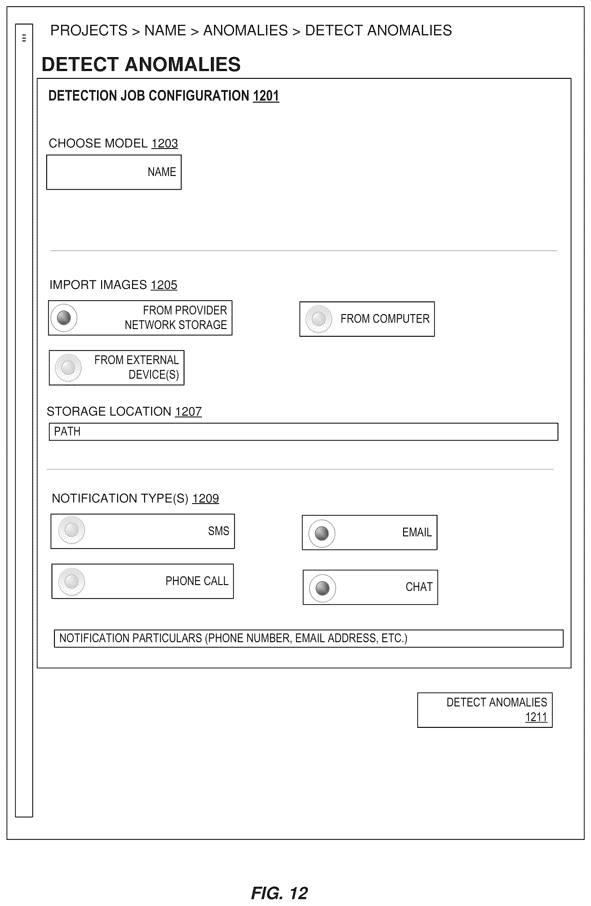 Patent US12147878 Figure 12 – Feedback-based training for anomaly detection