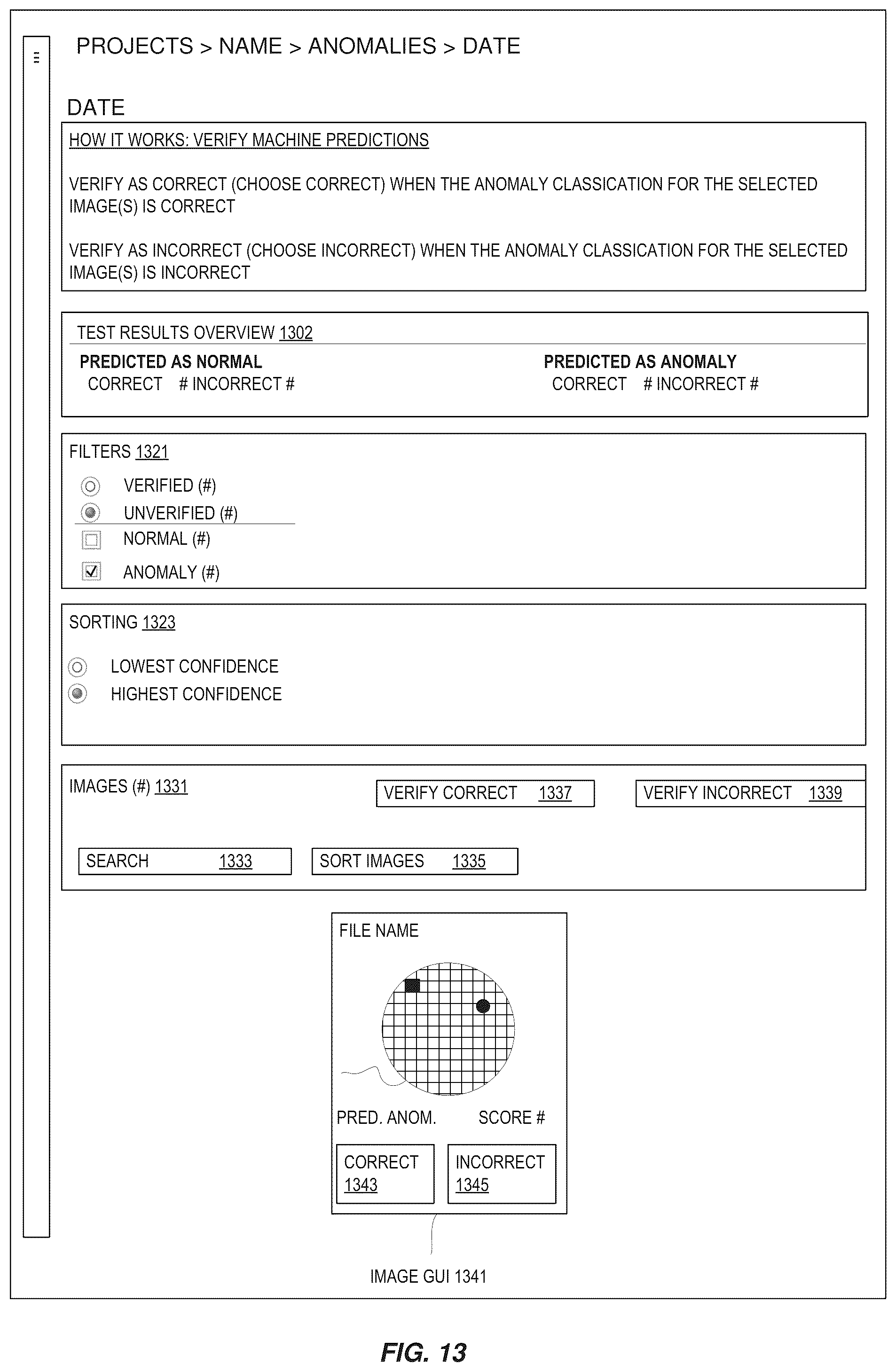 Patent US12147878 Figure 13 – Feedback-based training for anomaly detection