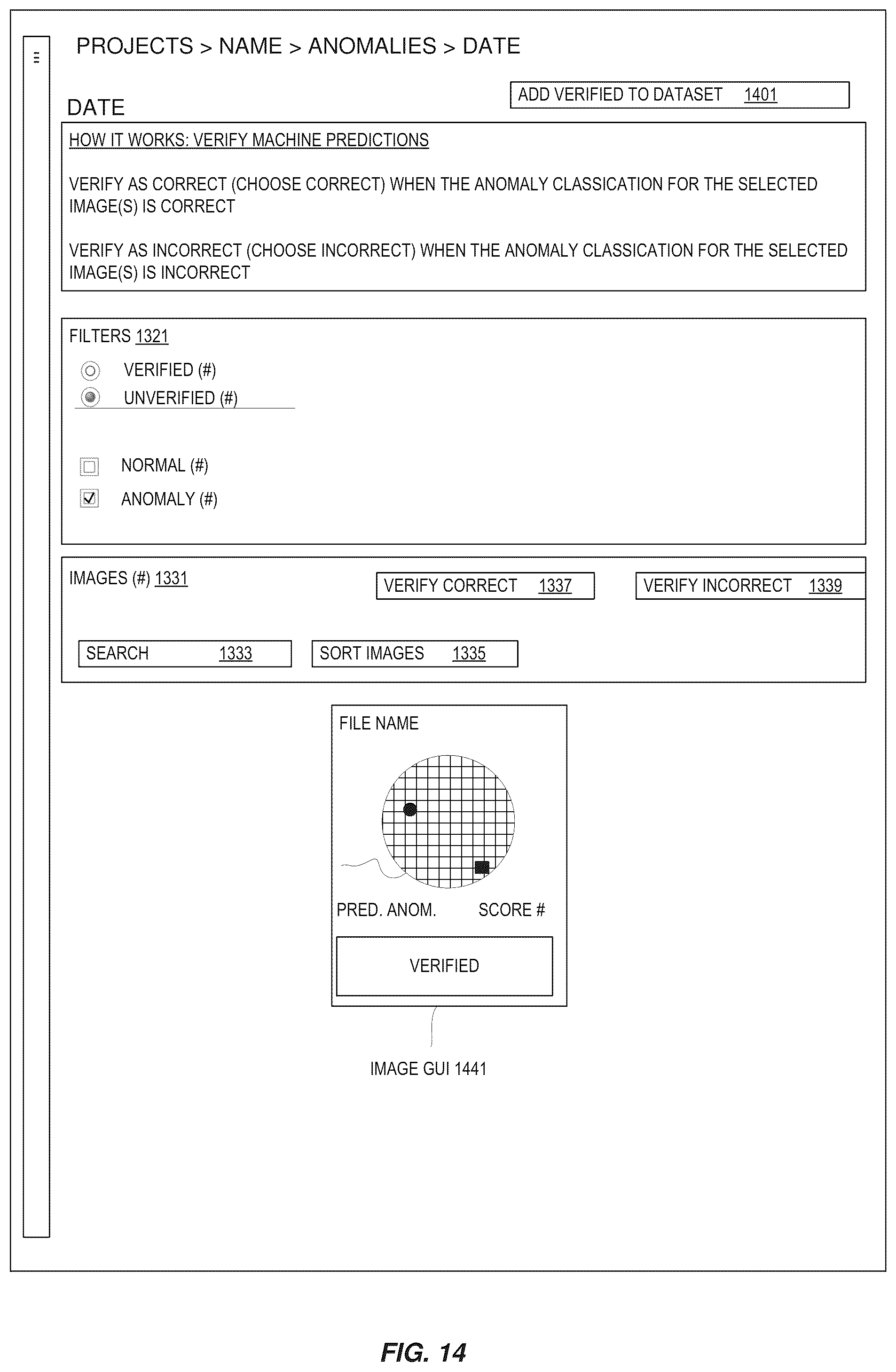 Patent US12147878 Figure 14 – Feedback-based training for anomaly detection