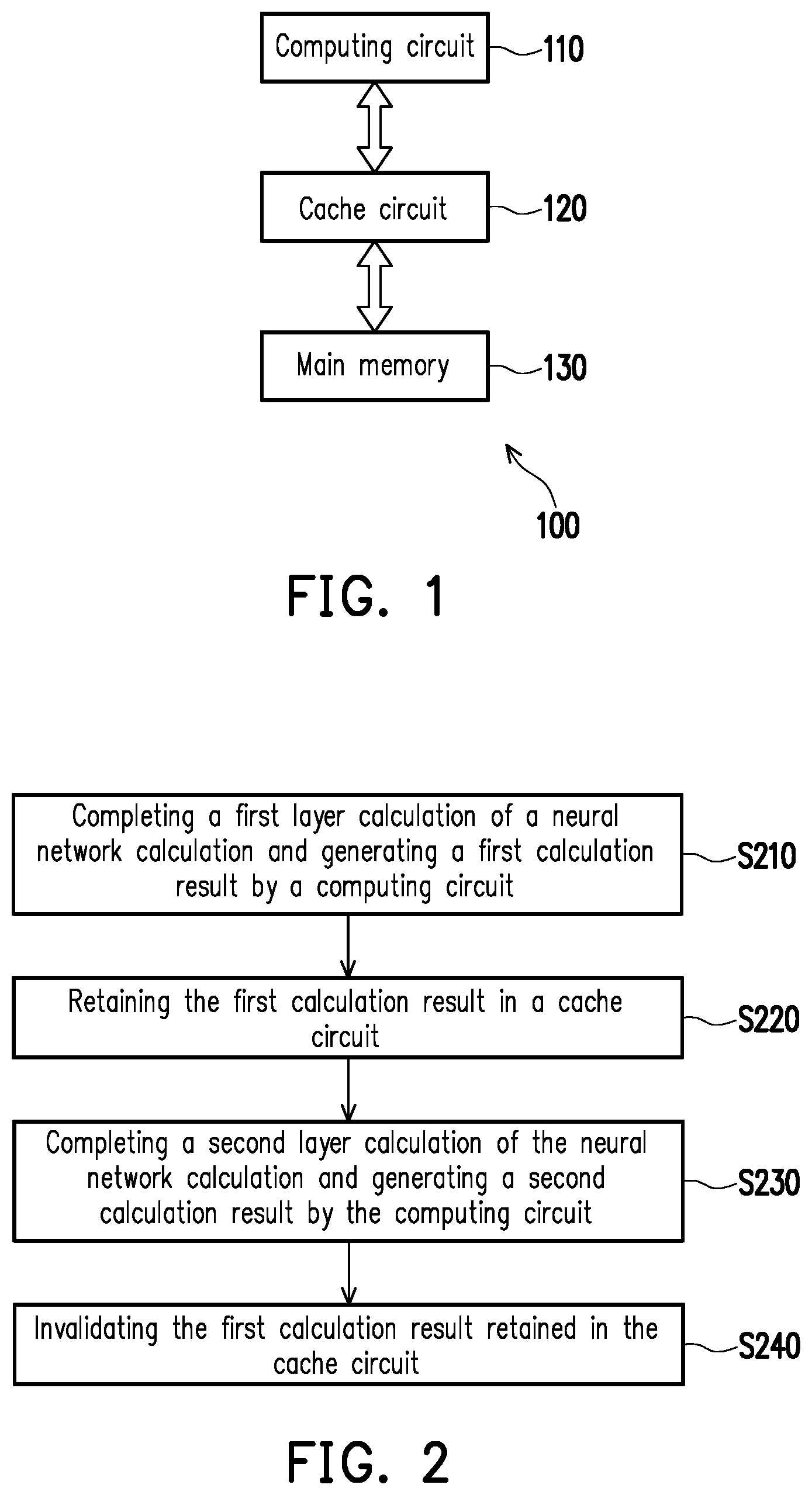 Patent US12147890 — Neural network computing device and cache management method thereof — Figure 1