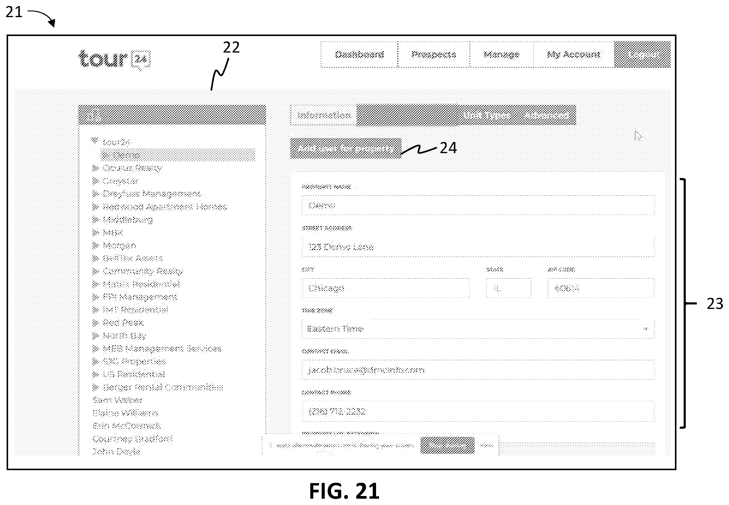 Patent US12147917 Figure 19 – Systems and methods for scheduling and performing self-guided tours of multi-unit residential facilities