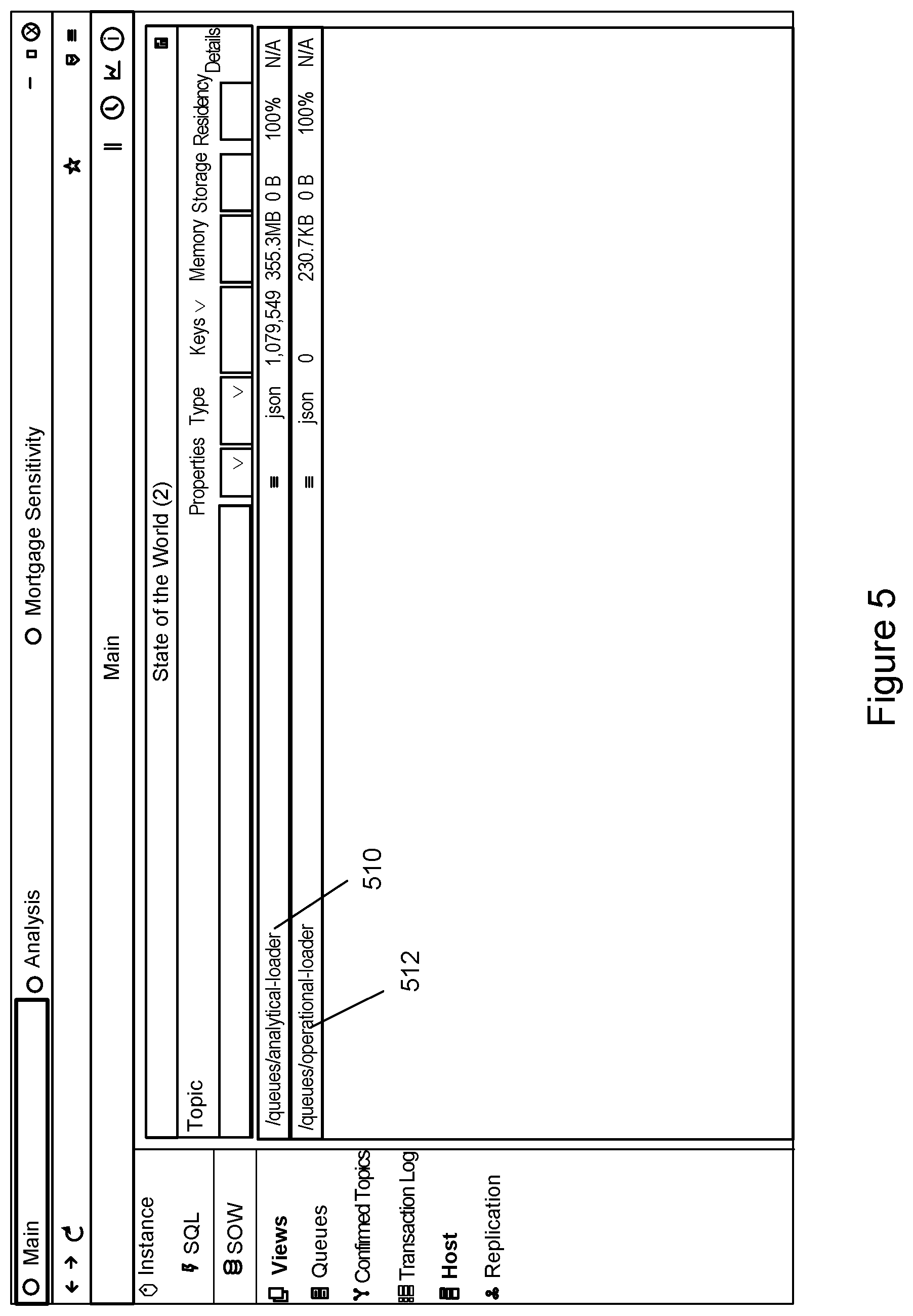 Patent US12147923 Figure 5 – System and method for implementing a home lending data reservoir
