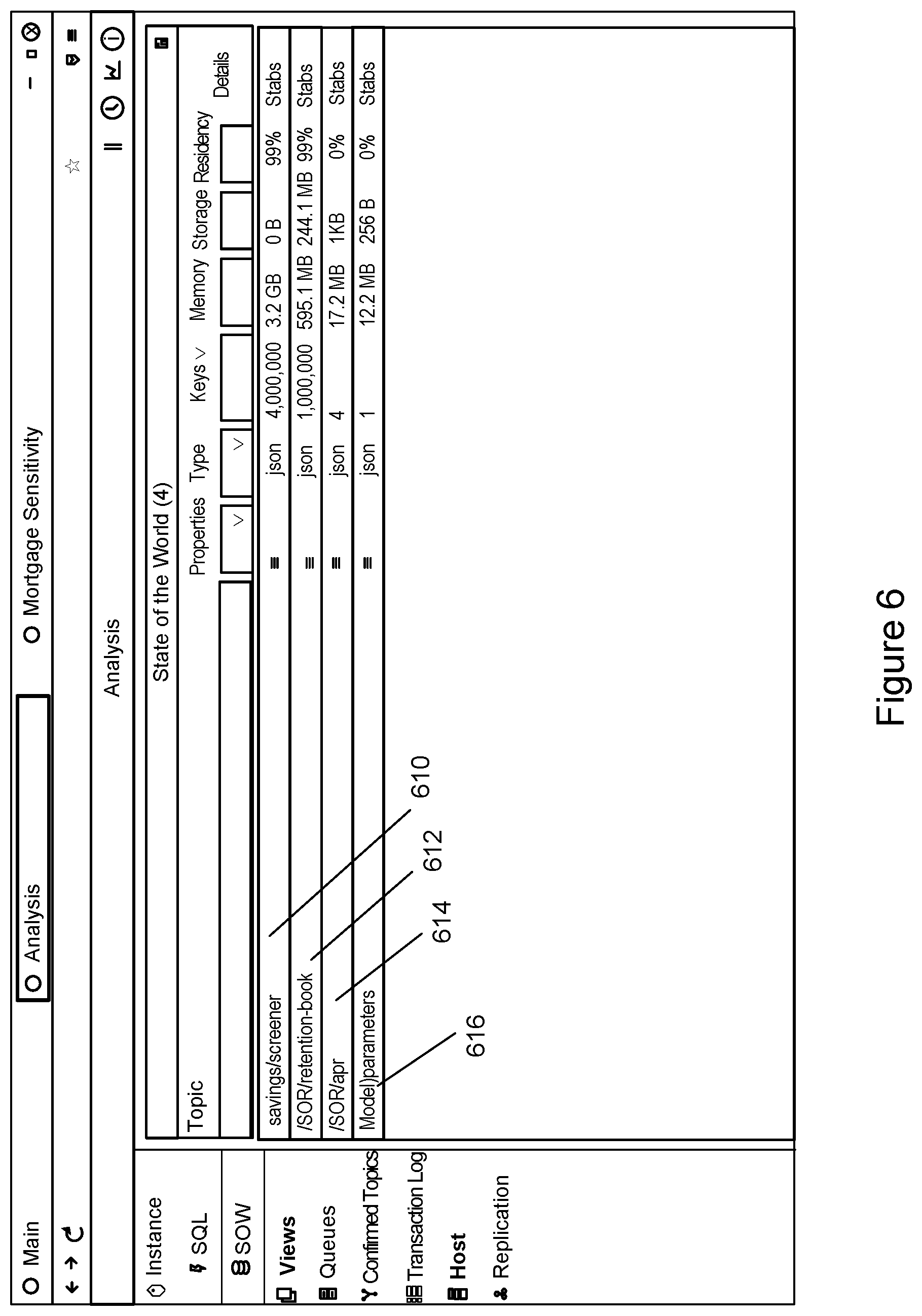Patent US12147923 Figure 6 – System and method for implementing a home lending data reservoir