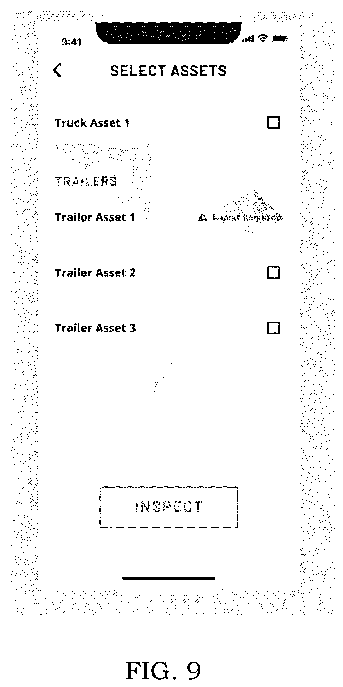 Patent US12147928 Figure 7 – Systems and methods for performing vehicle inspections