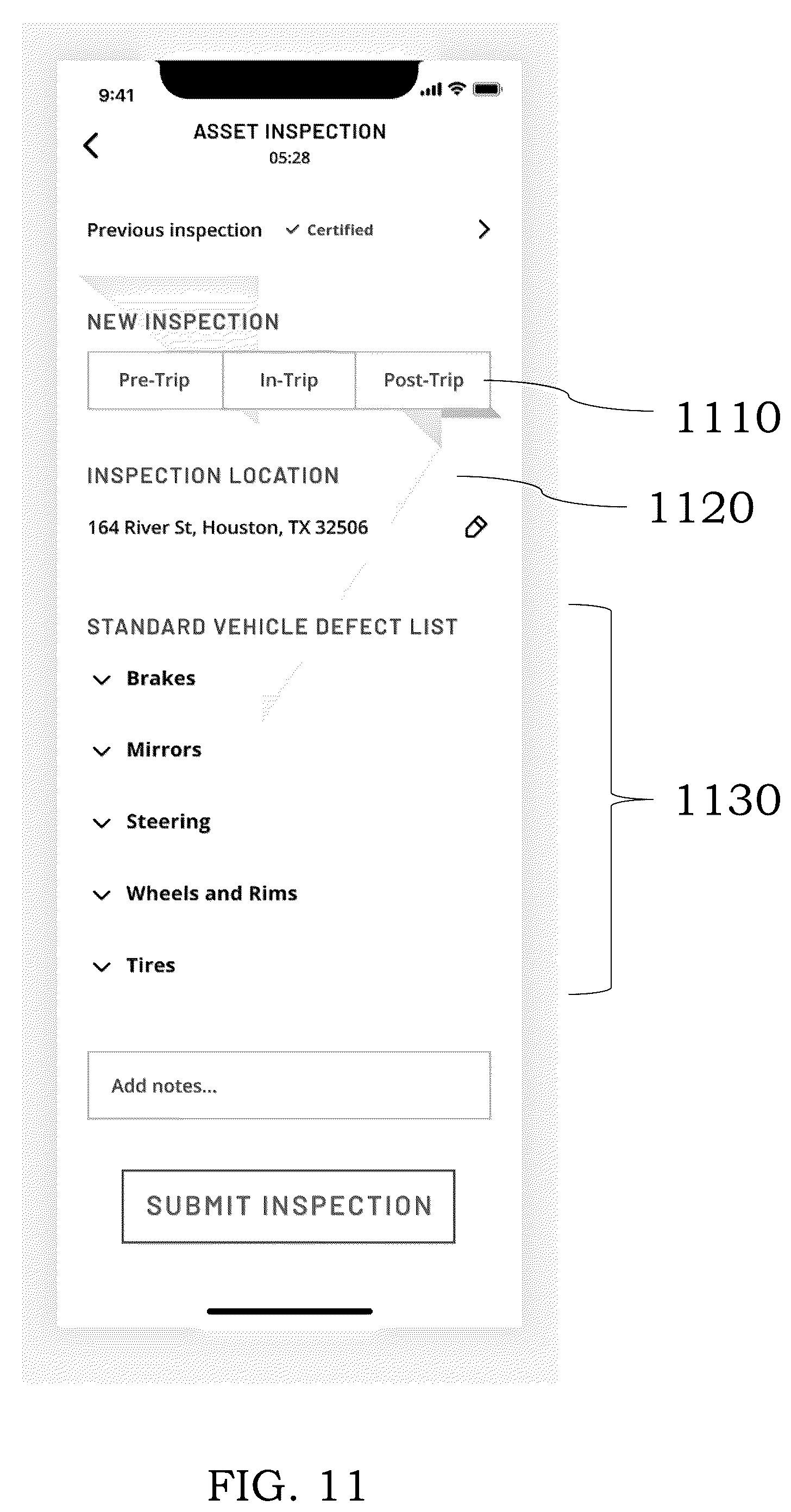 Patent US12147928 Figure 9 – Systems and methods for performing vehicle inspections