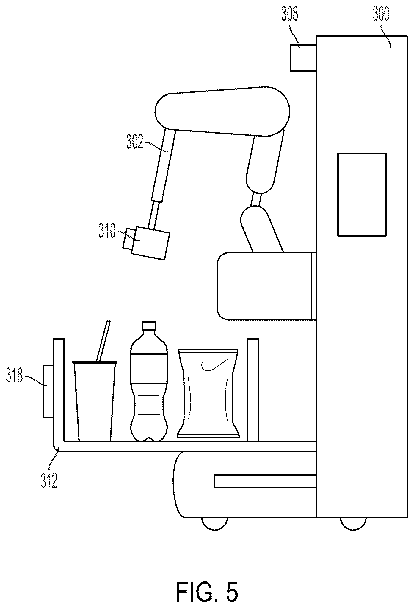 Patent US12147930 Figure 5 – Automated local delivery center