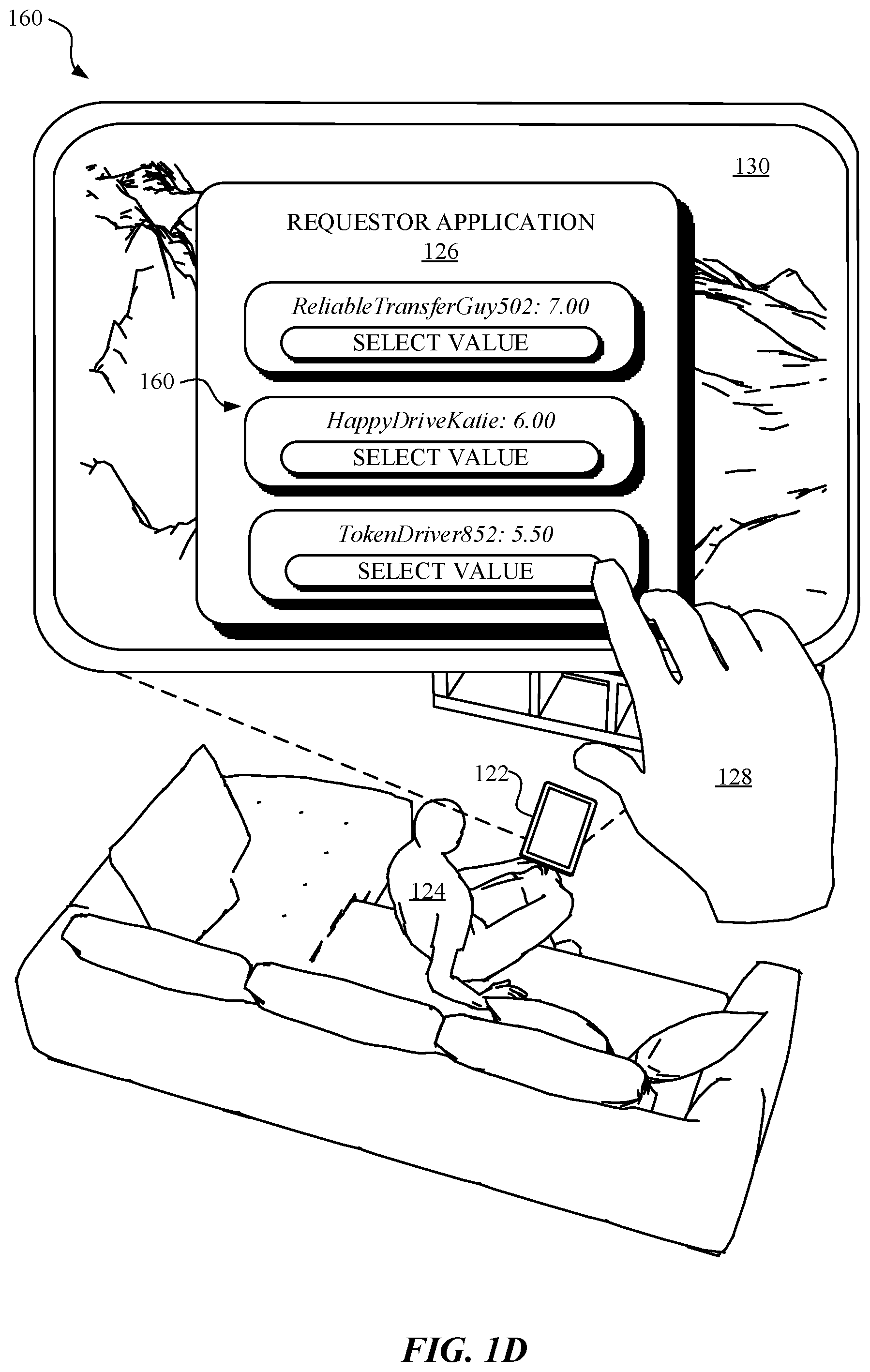 Patent US12147935 Figure 4 – Method for providing applications that facilitate user networks to accommodate locally-available items and services