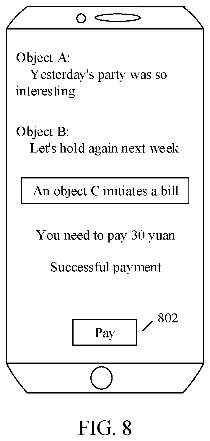 Patent US12147954 Figure 6 – Message exchange method and apparatus, storage medium, and electronic device