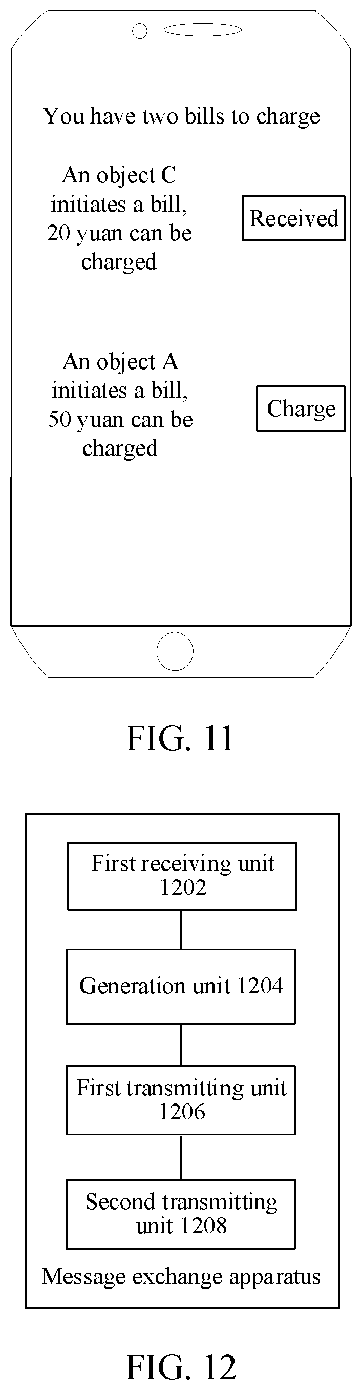 Patent US12147954 Figure 8 – Message exchange method and apparatus, storage medium, and electronic device
