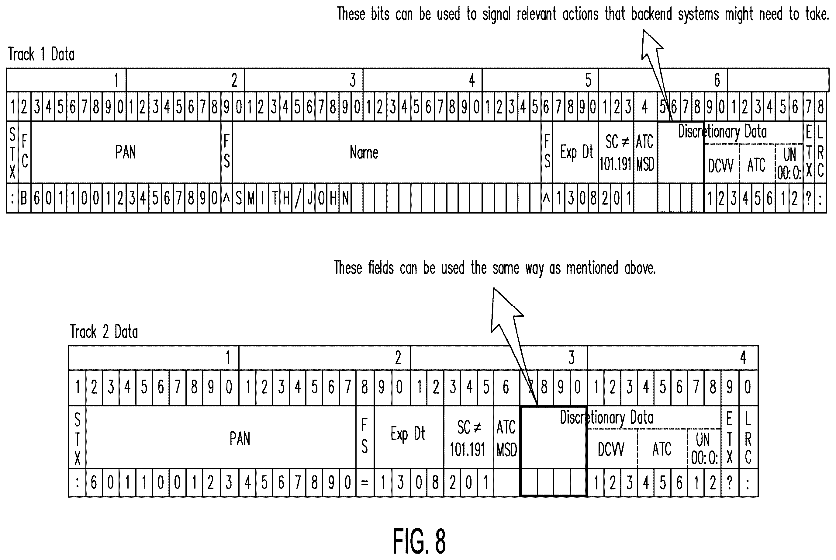 Patent US12147973 Figure 8 – Systems and methods for implementing hybrid dynamic wallet tokens