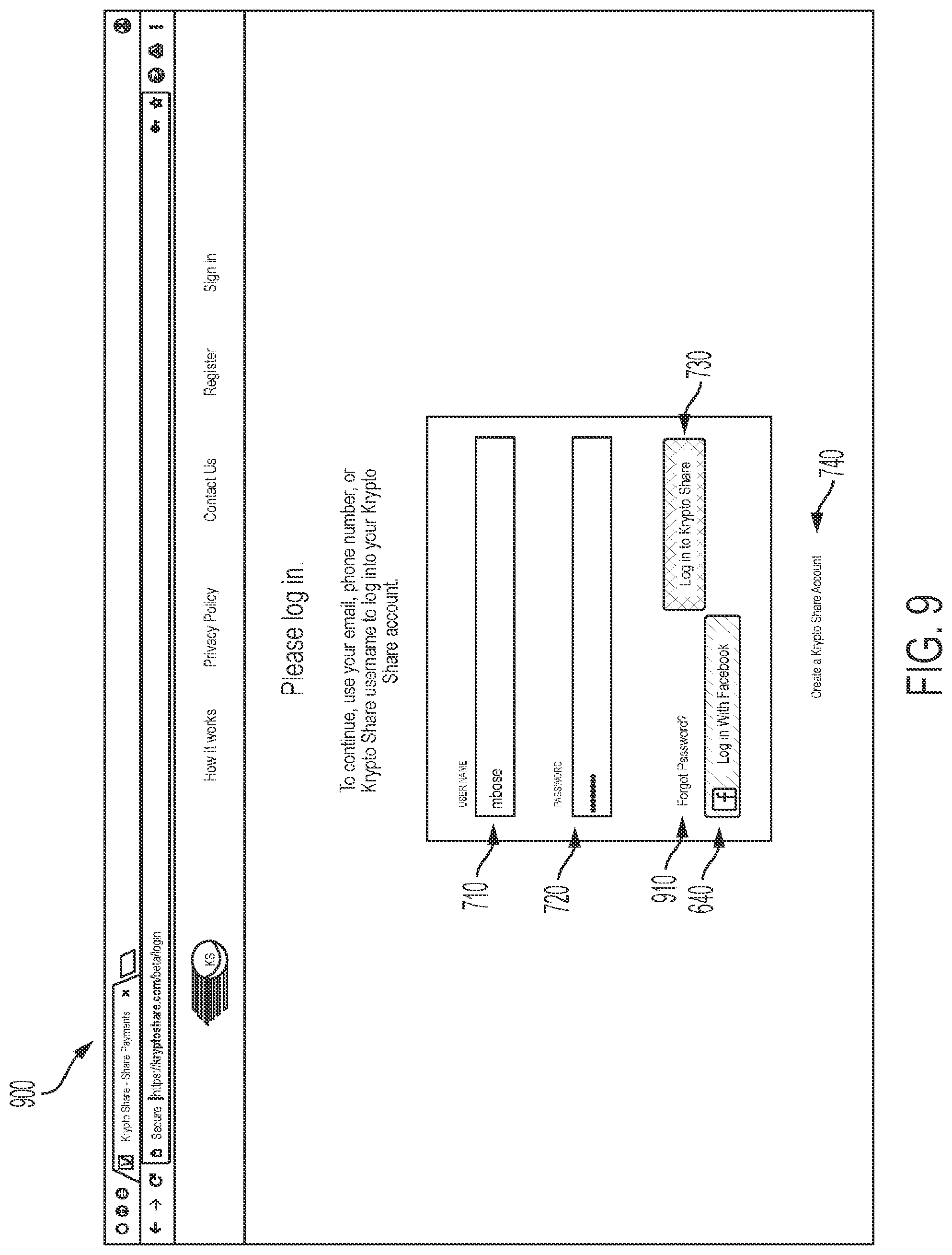 Patent US12147976 Figure 10 – Systems and methods for peer-to-peer transmission of digital assets