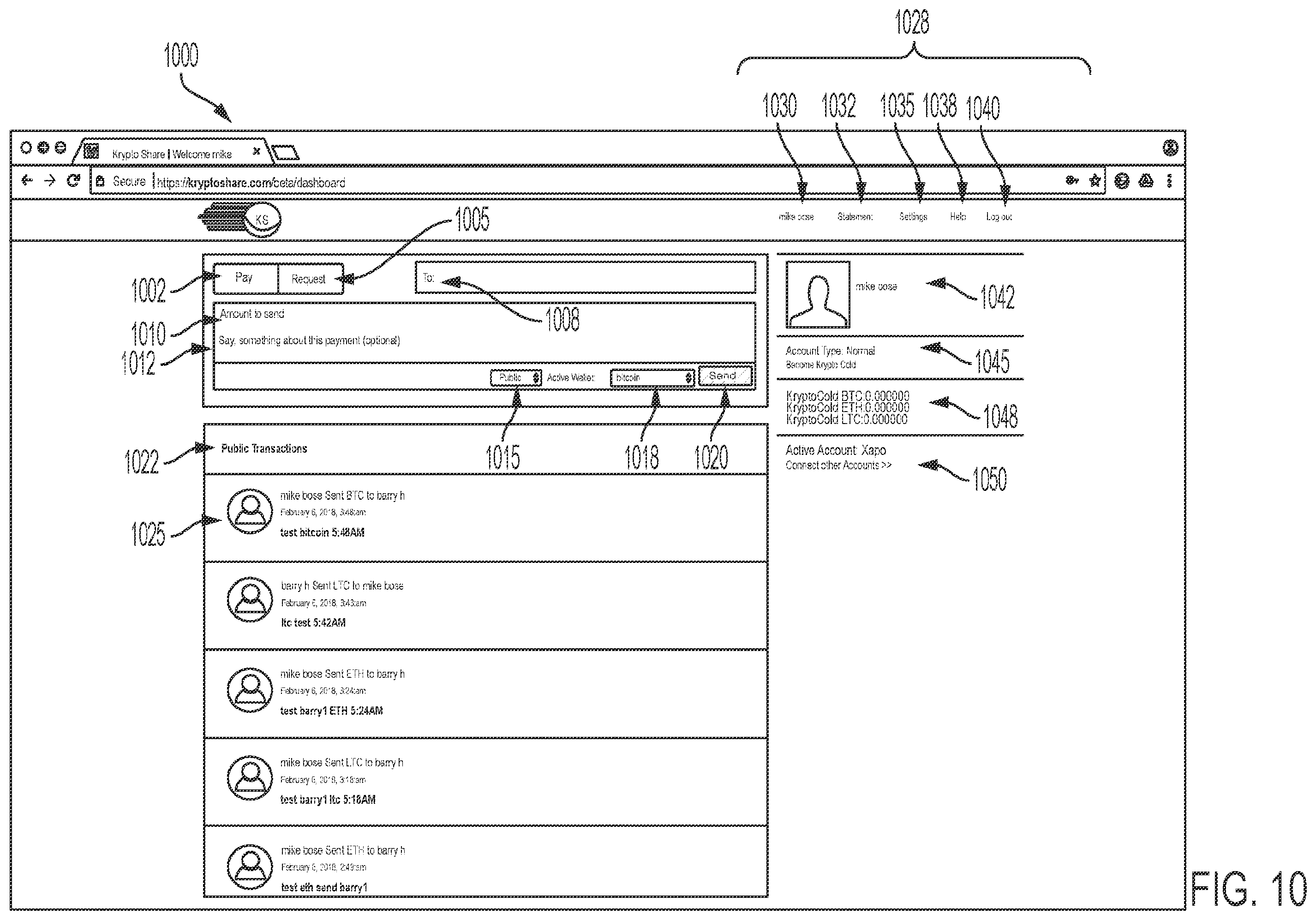 Patent US12147976 Figure 11 – Systems and methods for peer-to-peer transmission of digital assets