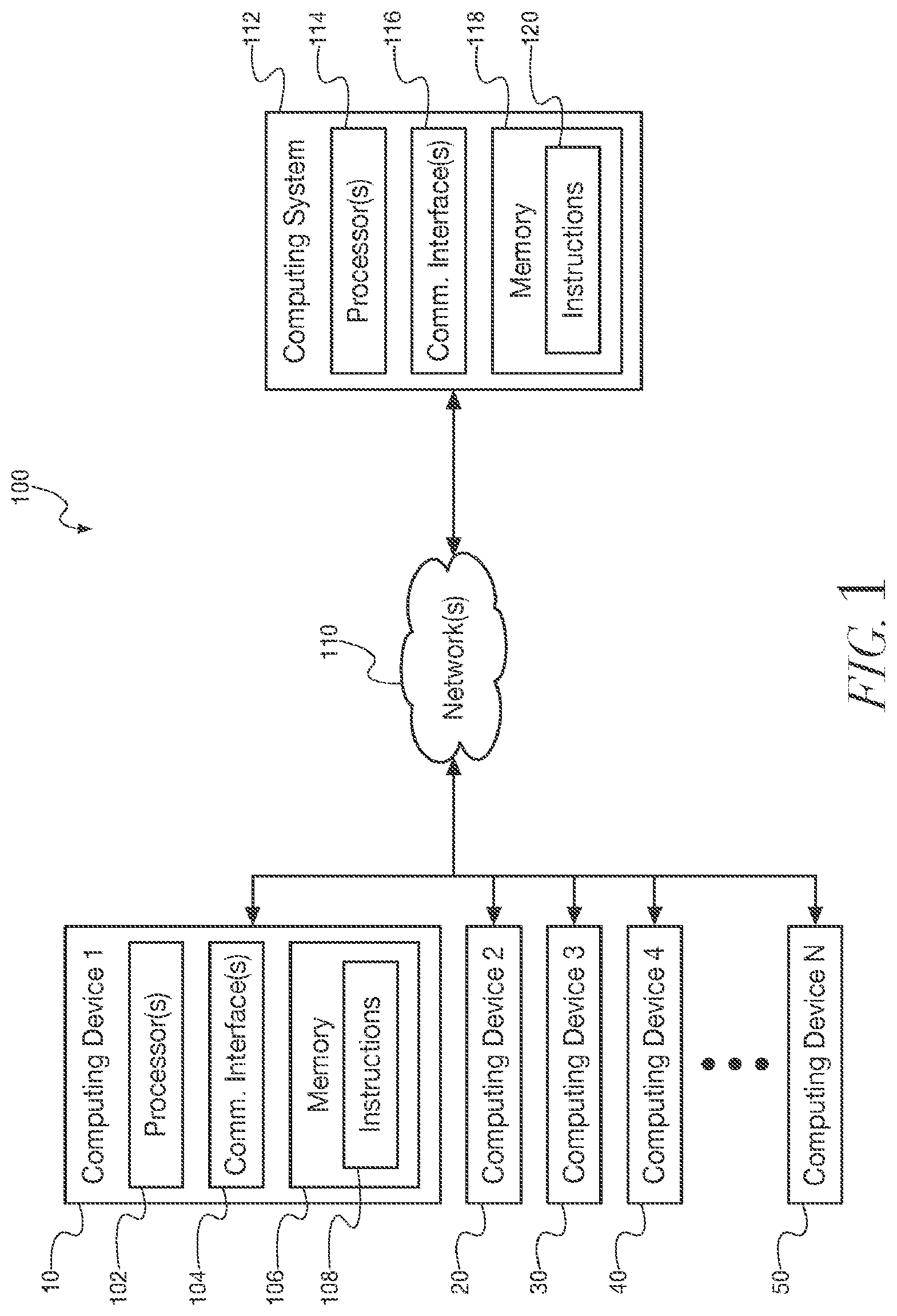 Patent US12147994 Figure 1 – Methods and systems for generating animated images for presentation by a dynamic keyboard interface