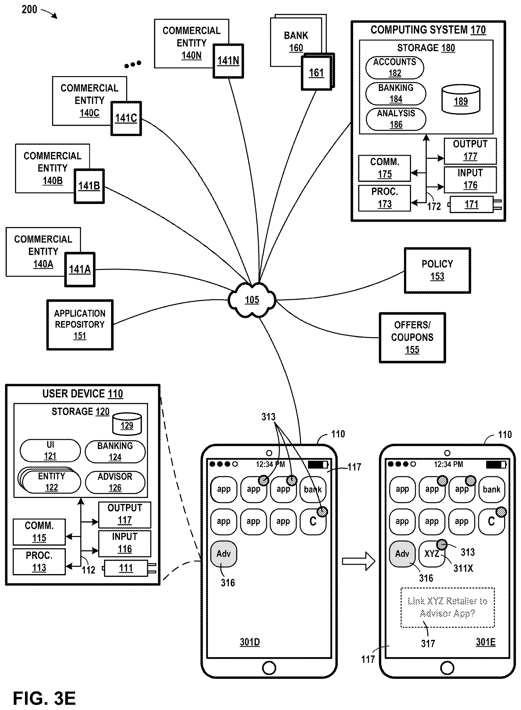 Patent US12147998 Figure 7 – Consumer relationship optimizer