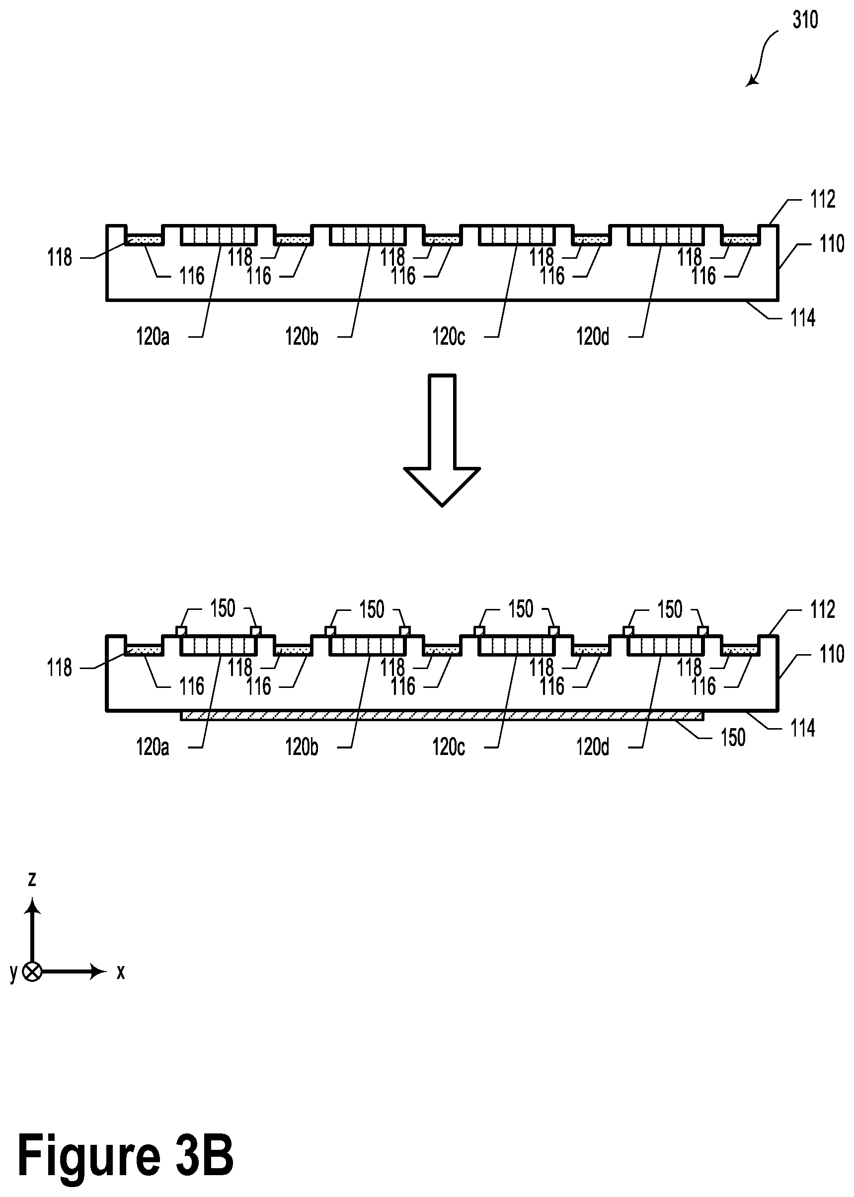 Patent US12155000 Figure 6 – Monolithic silicon photomultiplier array