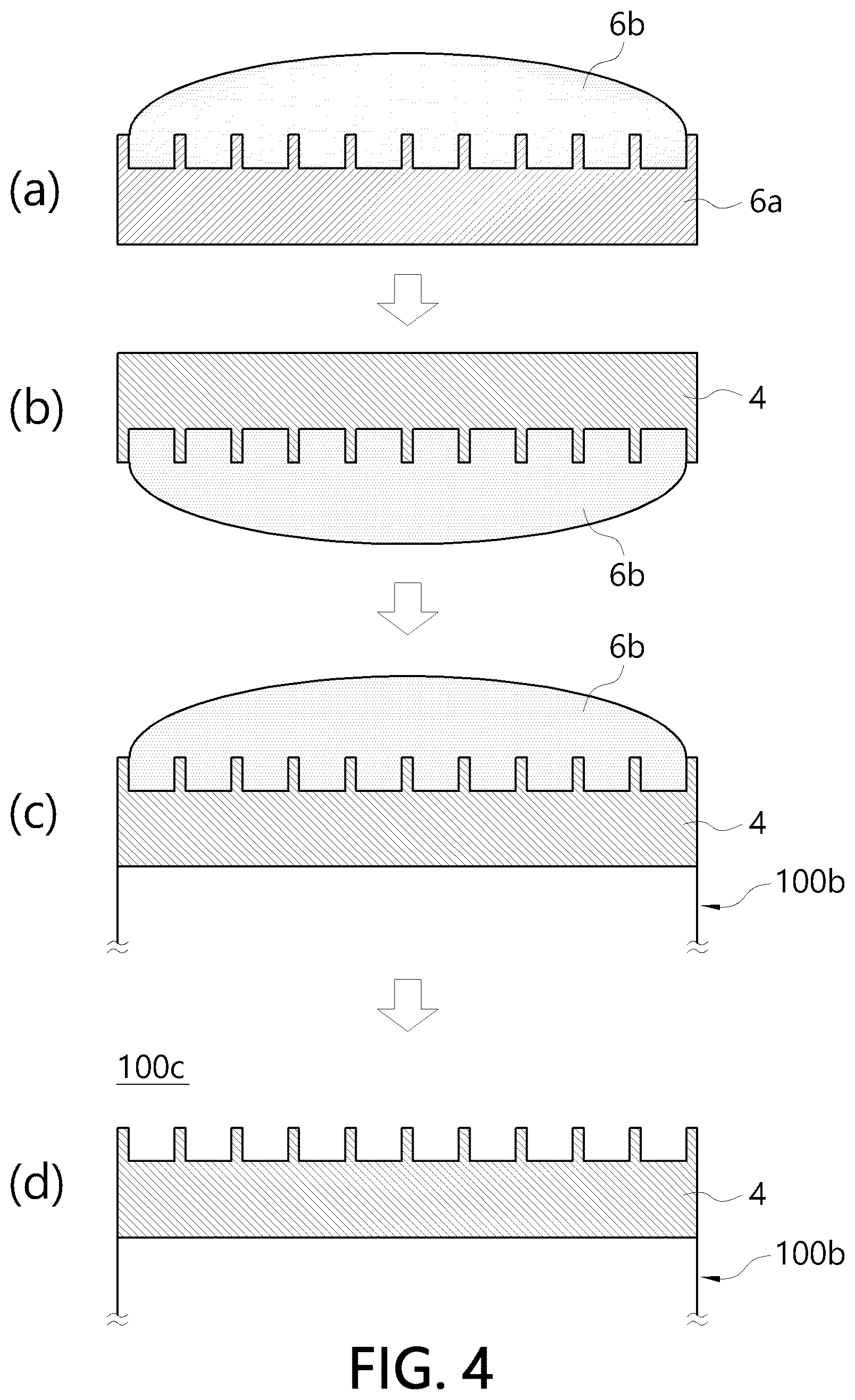 Patent US12155004 Figure 4 – Method of separating plurality of LED structures from wafer