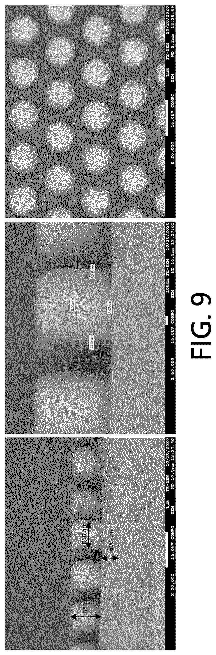 Patent US12155004 Figure 8 – Method of separating plurality of LED structures from wafer