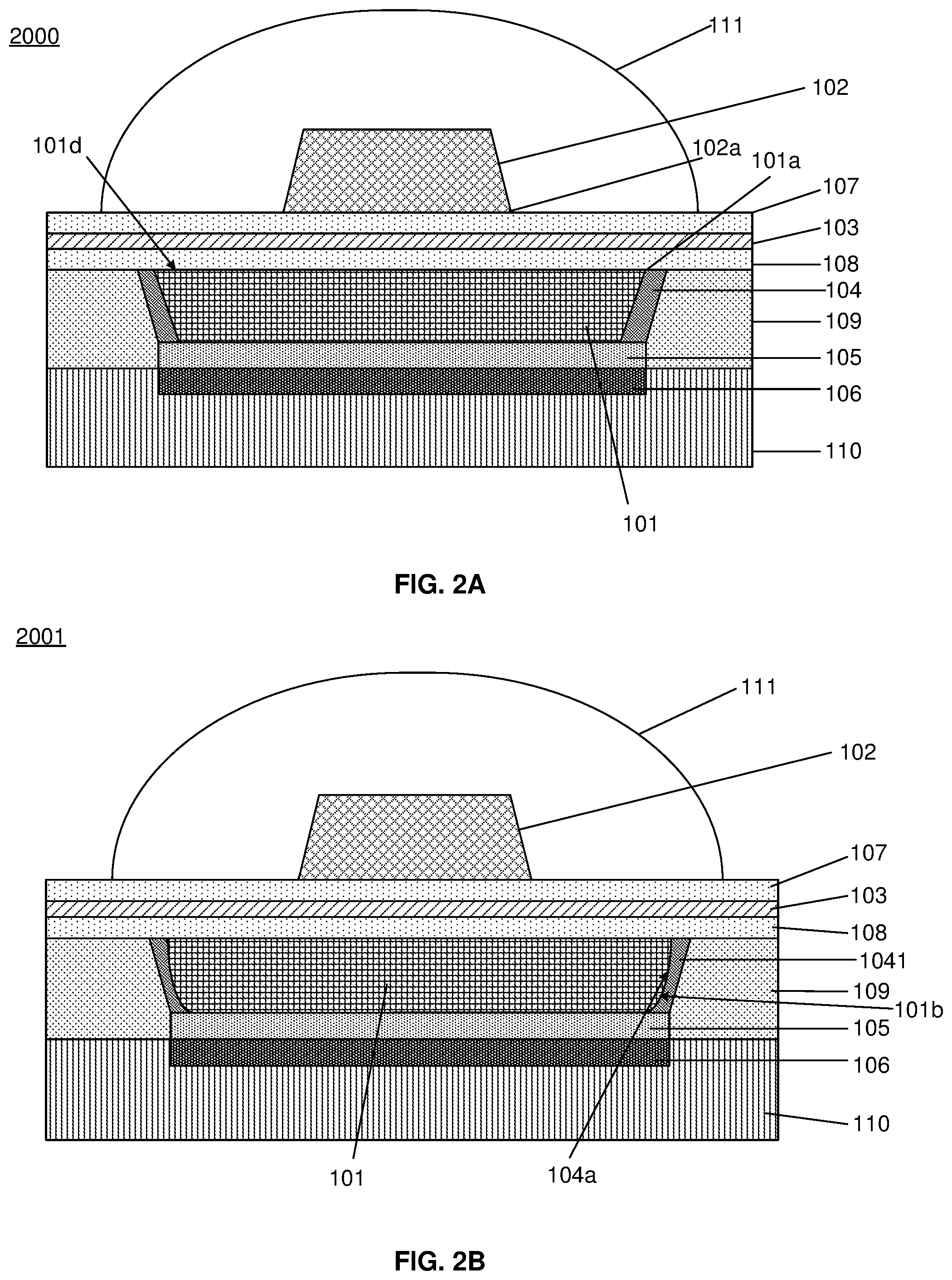 Patent US12155008 Figure 3 – Micro-LED structure and micro-LED chip including same