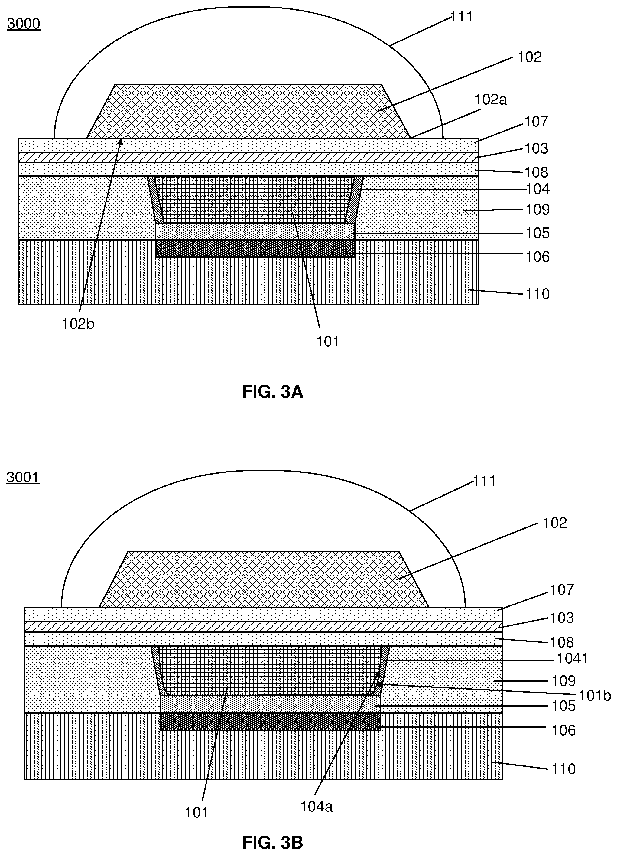 Patent US12155008 Figure 5 – Micro-LED structure and micro-LED chip including same