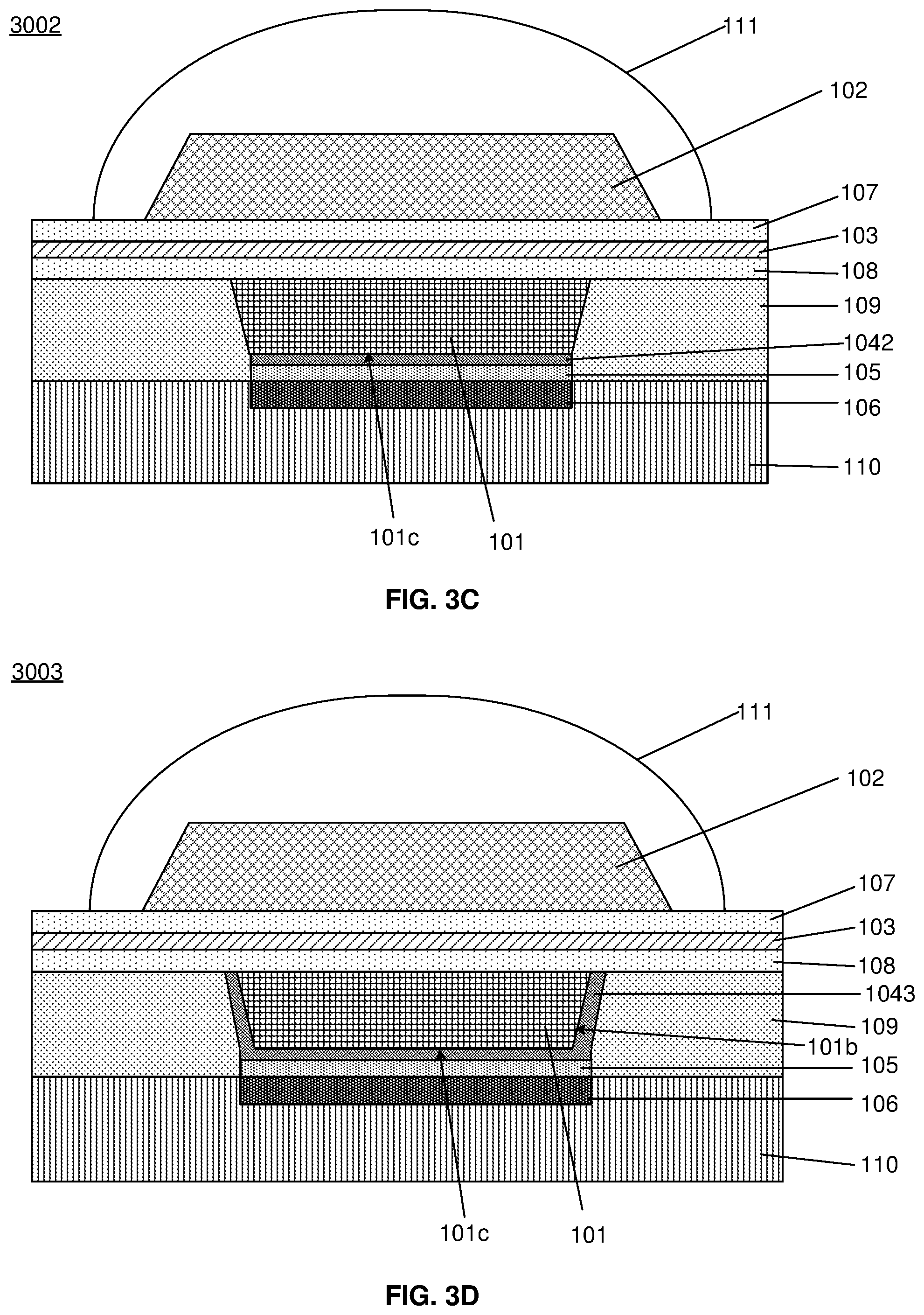 Patent US12155008 Figure 6 – Micro-LED structure and micro-LED chip including same