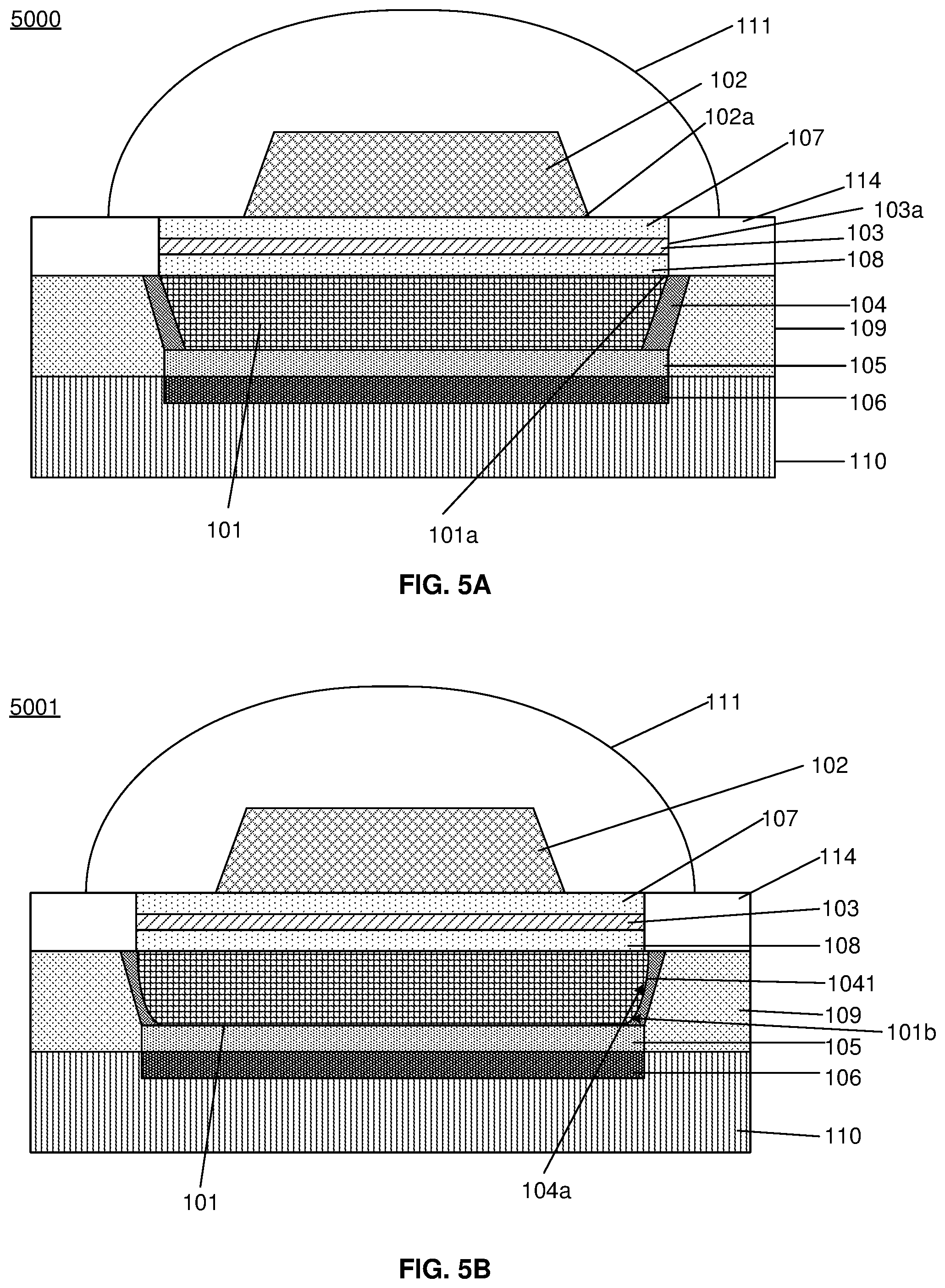 Patent US12155008 Figure 9 – Micro-LED structure and micro-LED chip including same