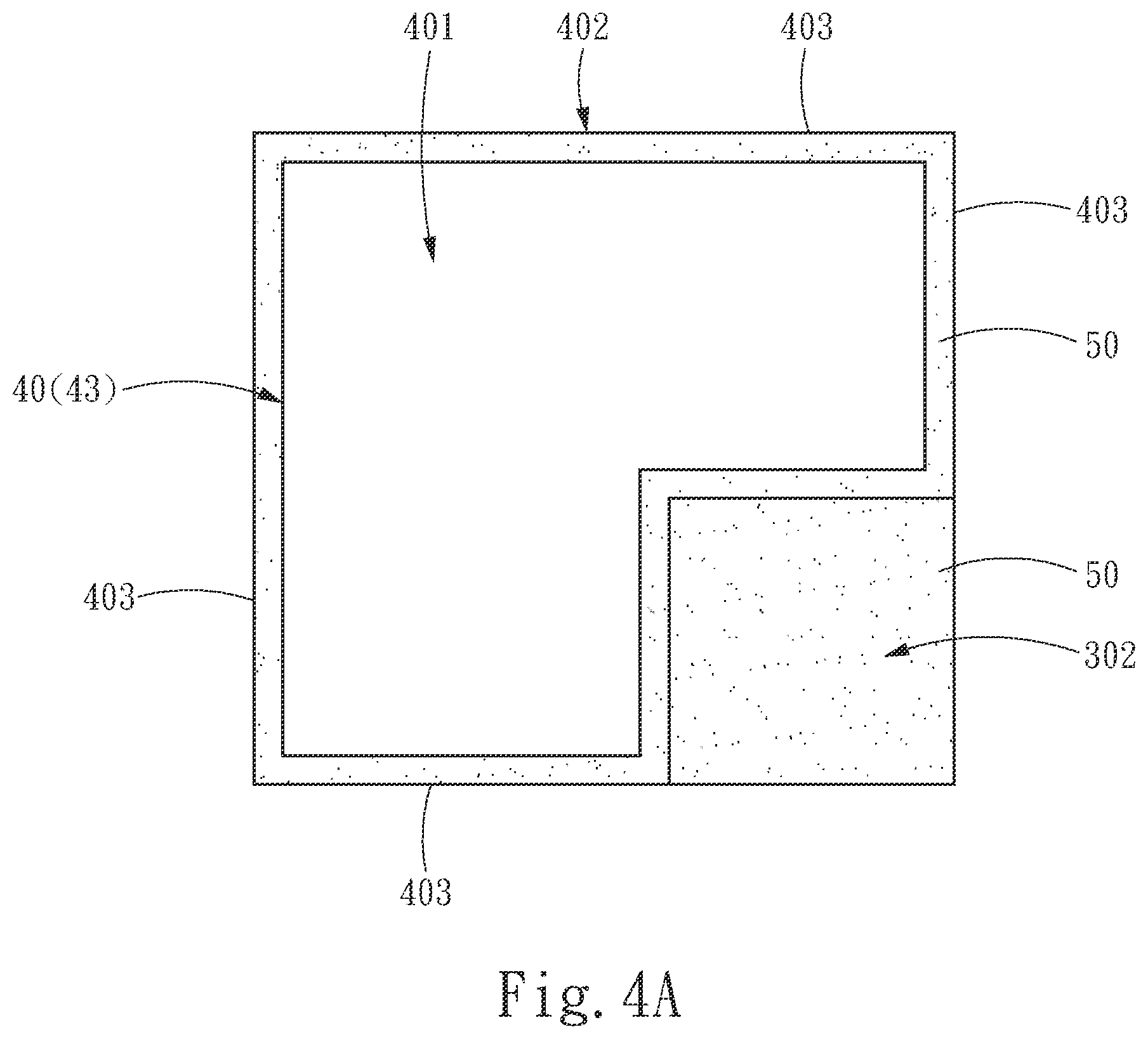 Patent US12155010 Figure 4 – Small-size vertical-type light emitting diode chip with high luminous in central region