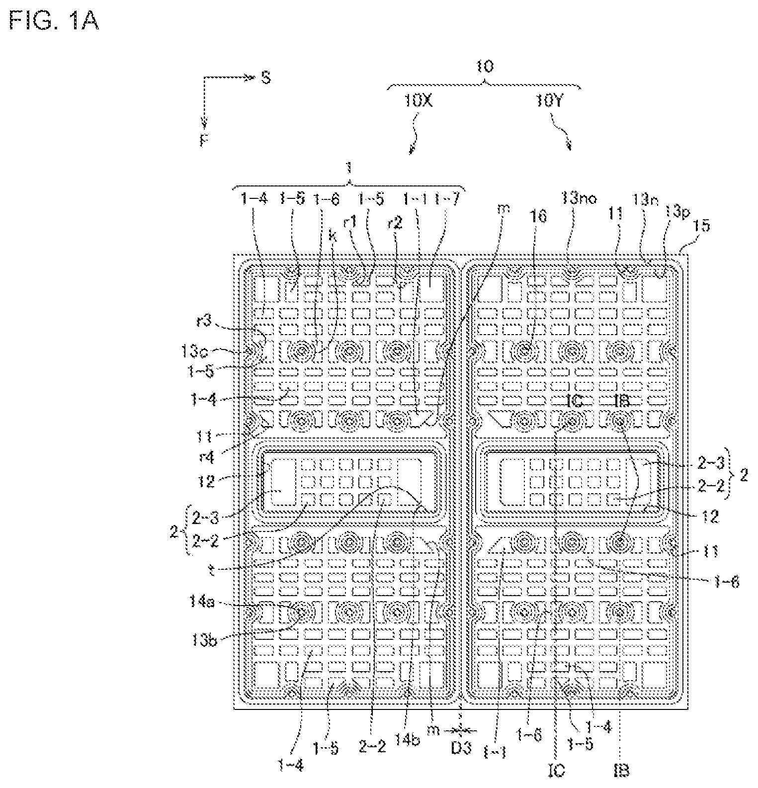 Patent US12155011 Figure 1 – Light emitting element and light emitting device