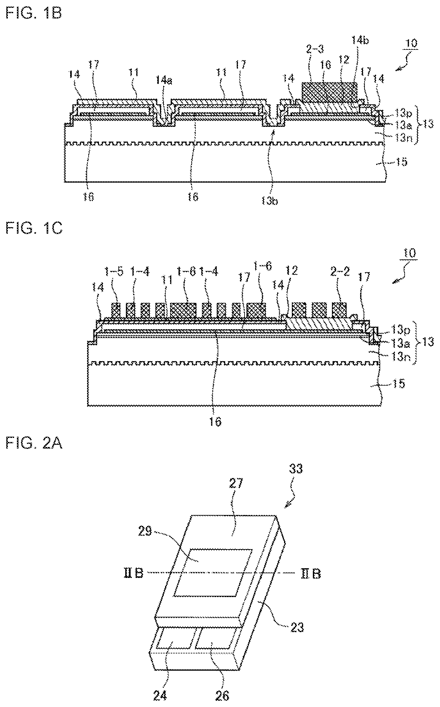 Patent US12155011 Figure 2 – Light emitting element and light emitting device