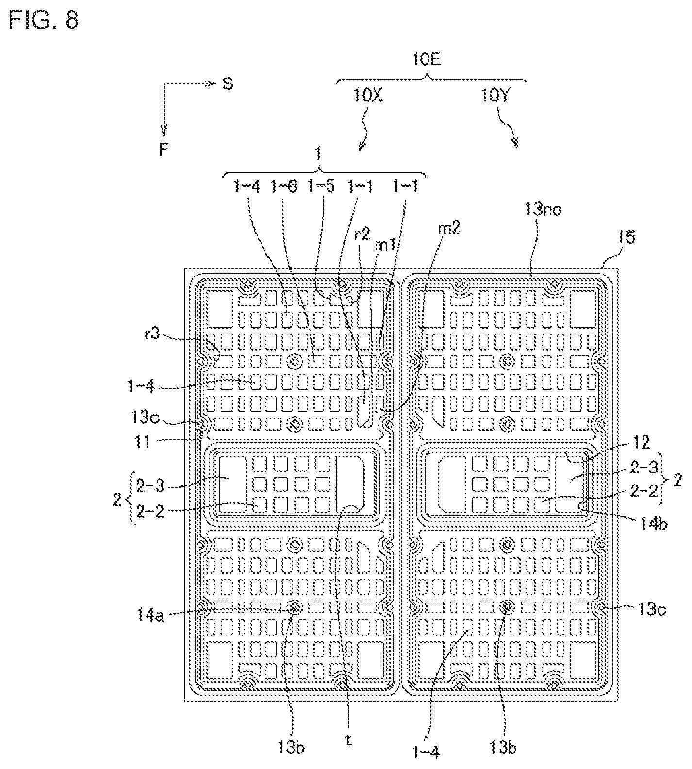 Patent US12155011 Figure 10 – Light emitting element and light emitting device