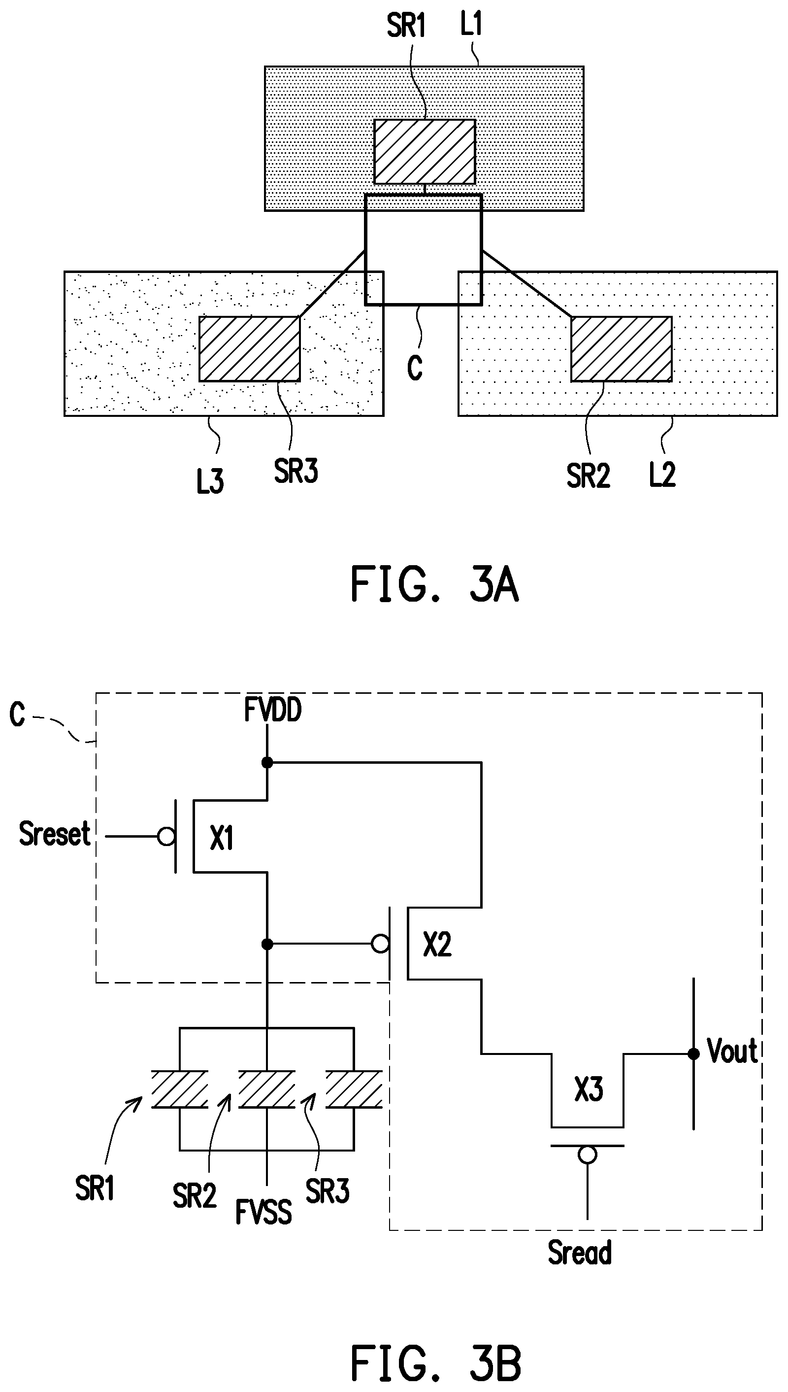 Patent US12155013 Figure 3 – Light-emitting device including photosensor for the detection of Mura defects