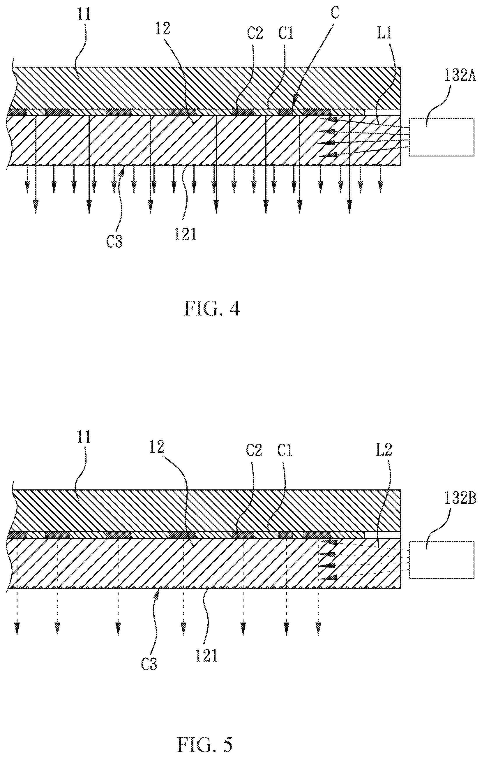 Patent US12155014 Figure 4 – Light-emitting apparatus for automobile sunroof