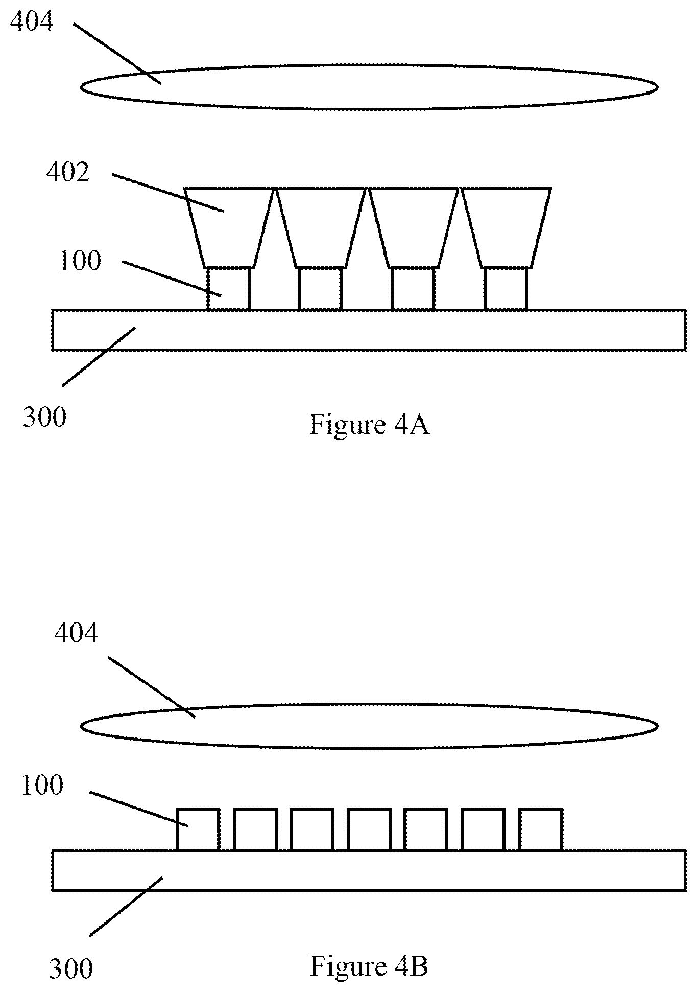Patent US12155015 Figure 3 – Thin compact wavelength converting structure for pcLED