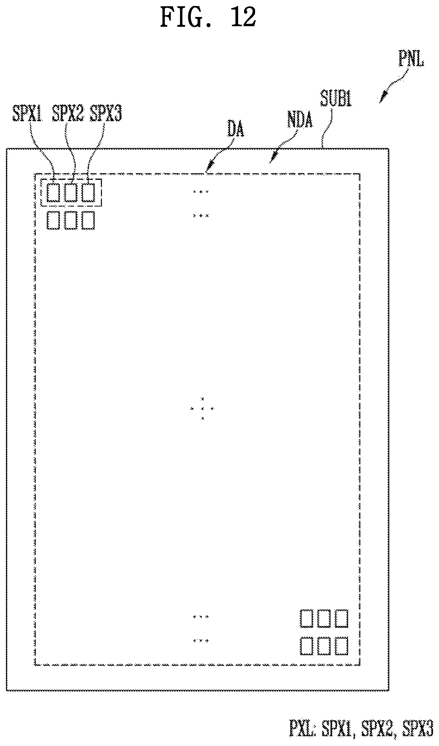 Patent US12155018 Figure 15 – Light-emitting device and display device including rod shaped light emitting elements and color conversion elements