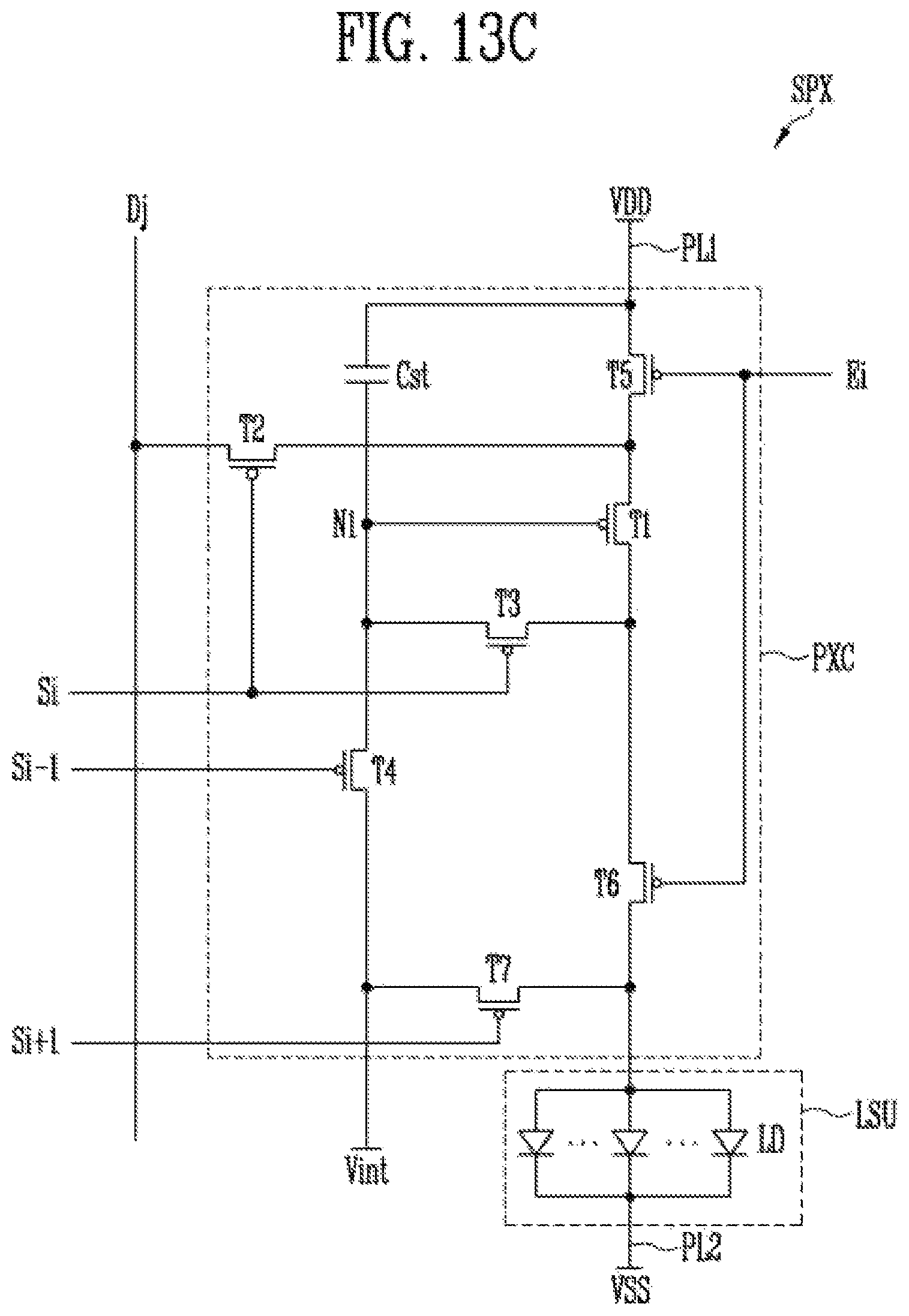 Patent US12155018 Figure 17 – Light-emitting device and display device including rod shaped light emitting elements and color conversion elements