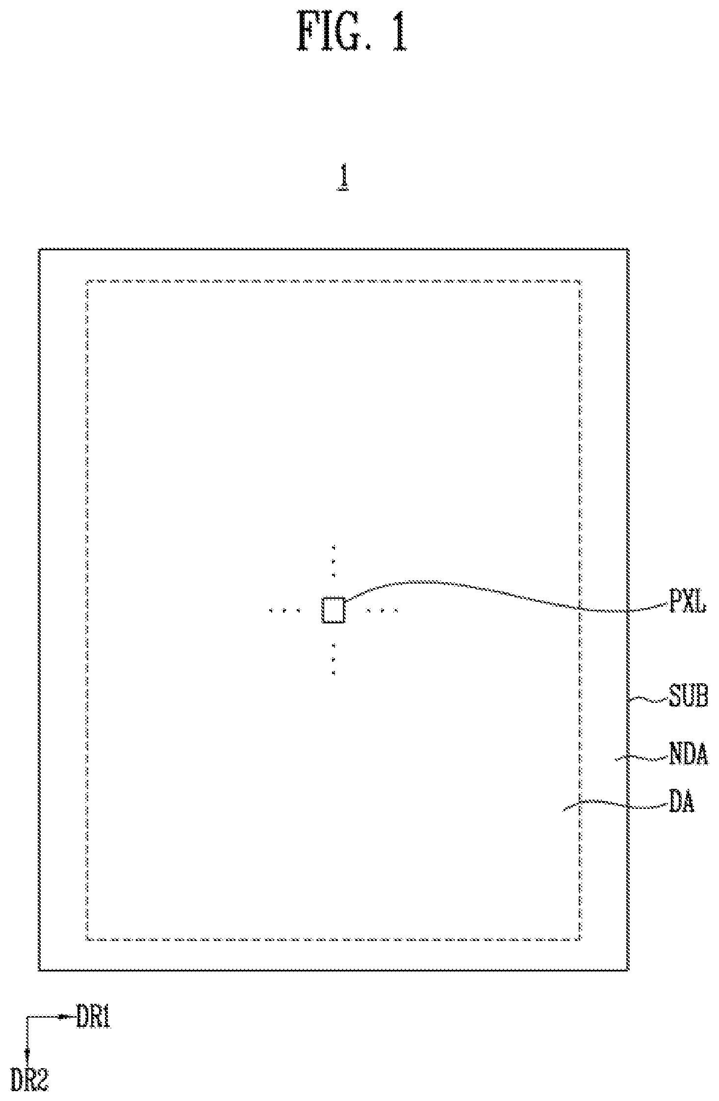 Patent US12155021 Figure 1 – Pixel, method of manufacturing the same, and display device including the same