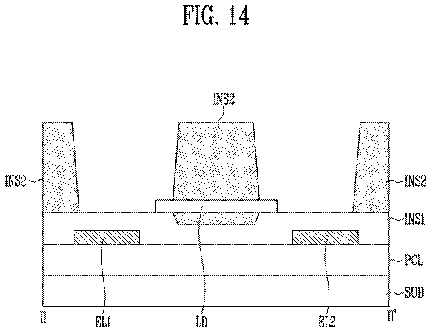 Patent US12155021 Figure 15 – Pixel, method of manufacturing the same, and display device including the same