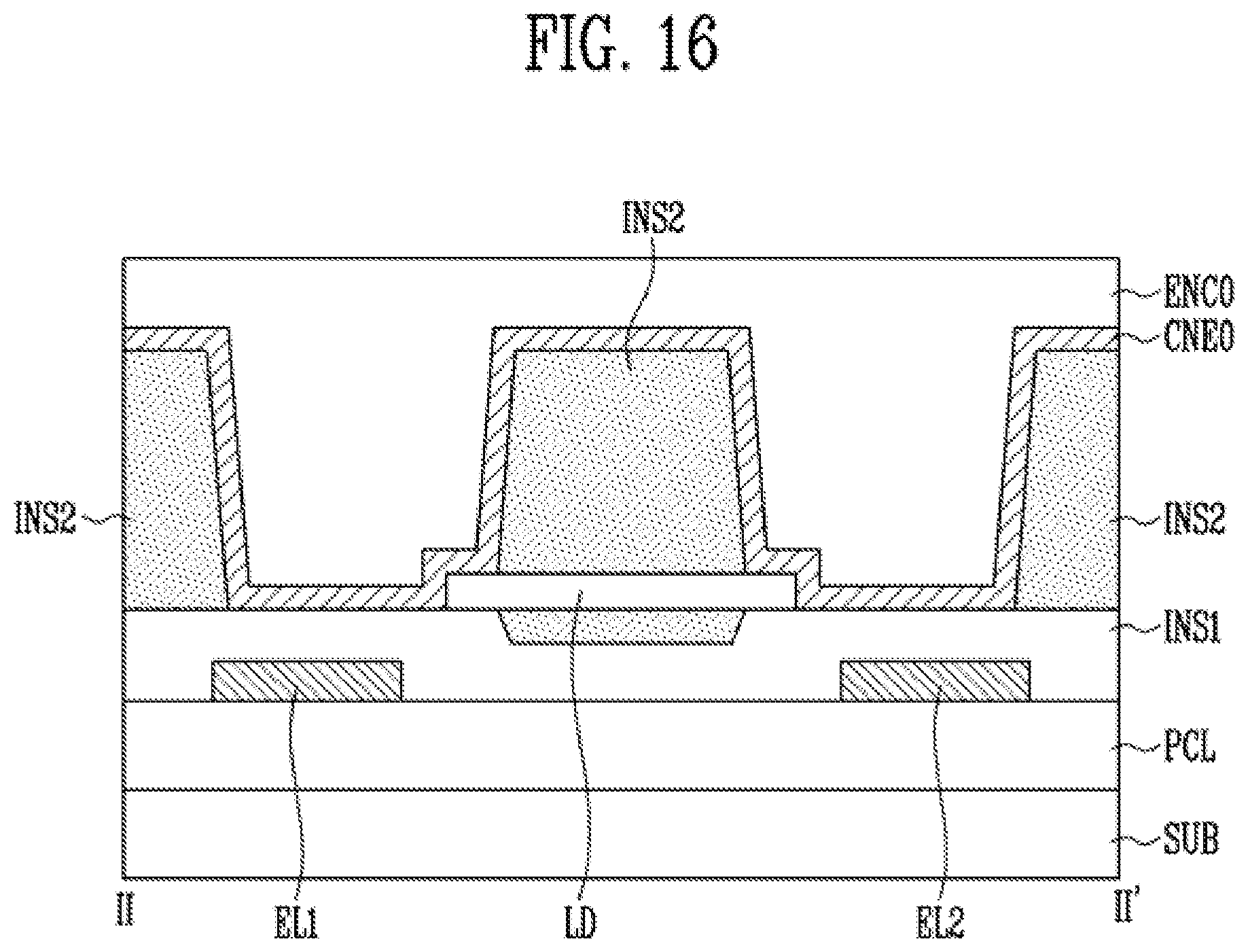 Patent US12155021 Figure 17 – Pixel, method of manufacturing the same, and display device including the same